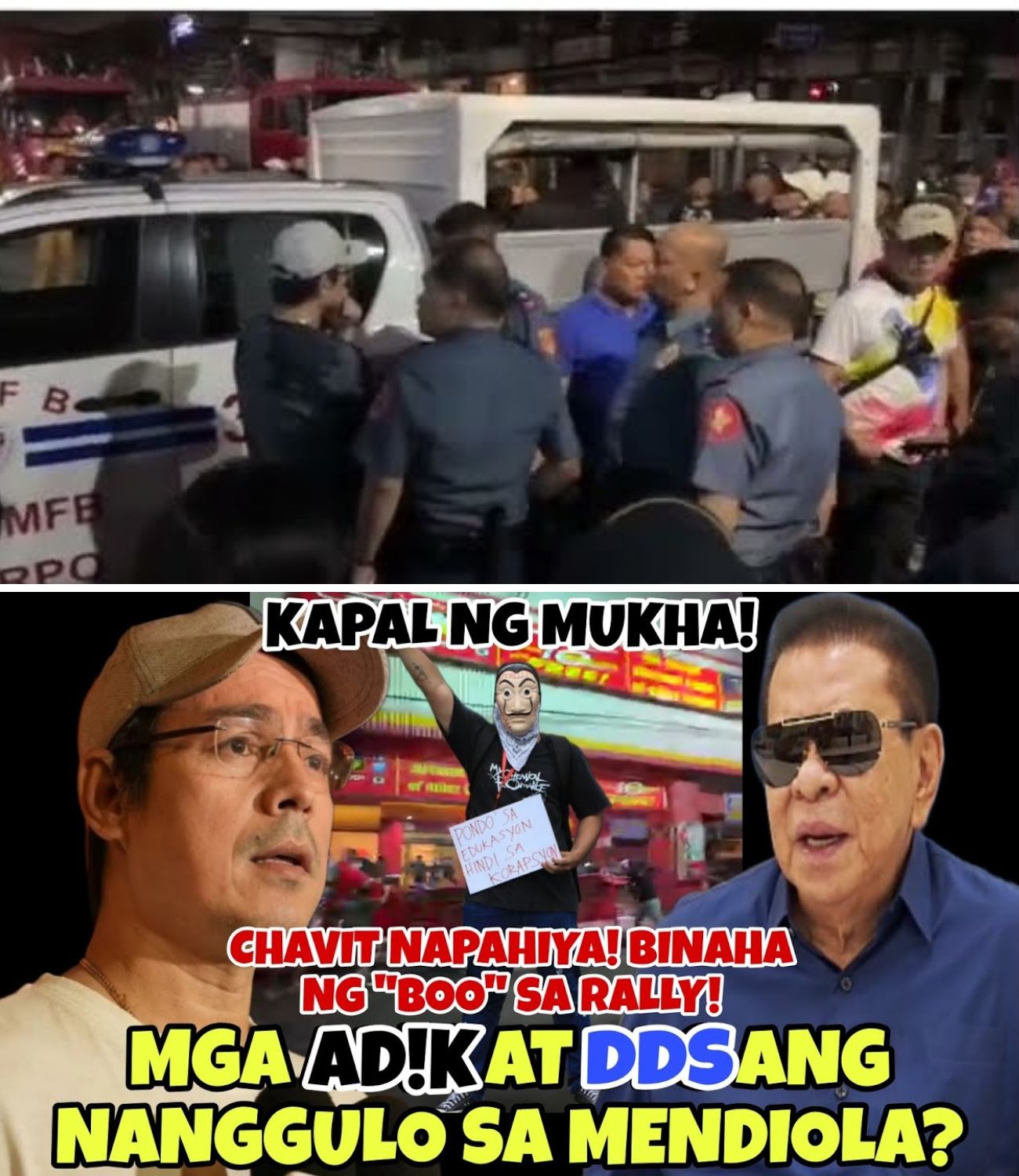 Pinoy - Ang dating mapayapang protesta, nauwi sa matinding gulo! Mula ...