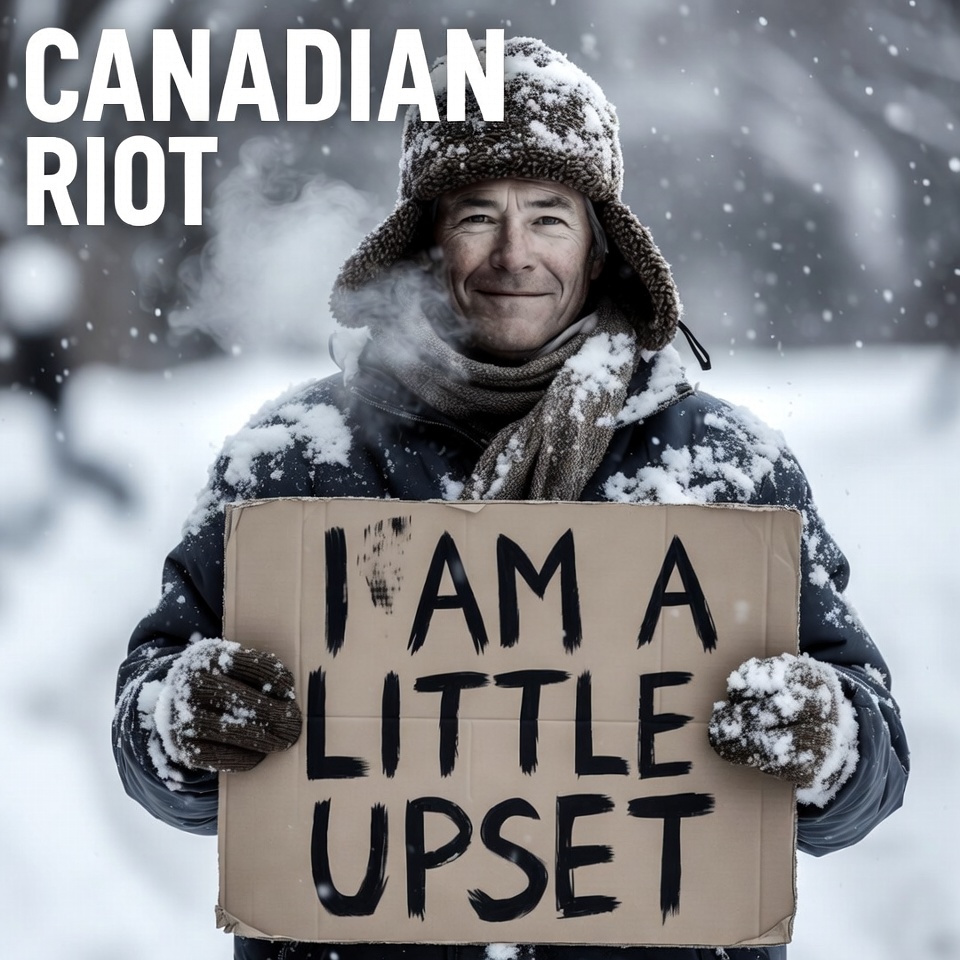 We - Meanwhile in Canada… Our riots are just people politely expressing ...