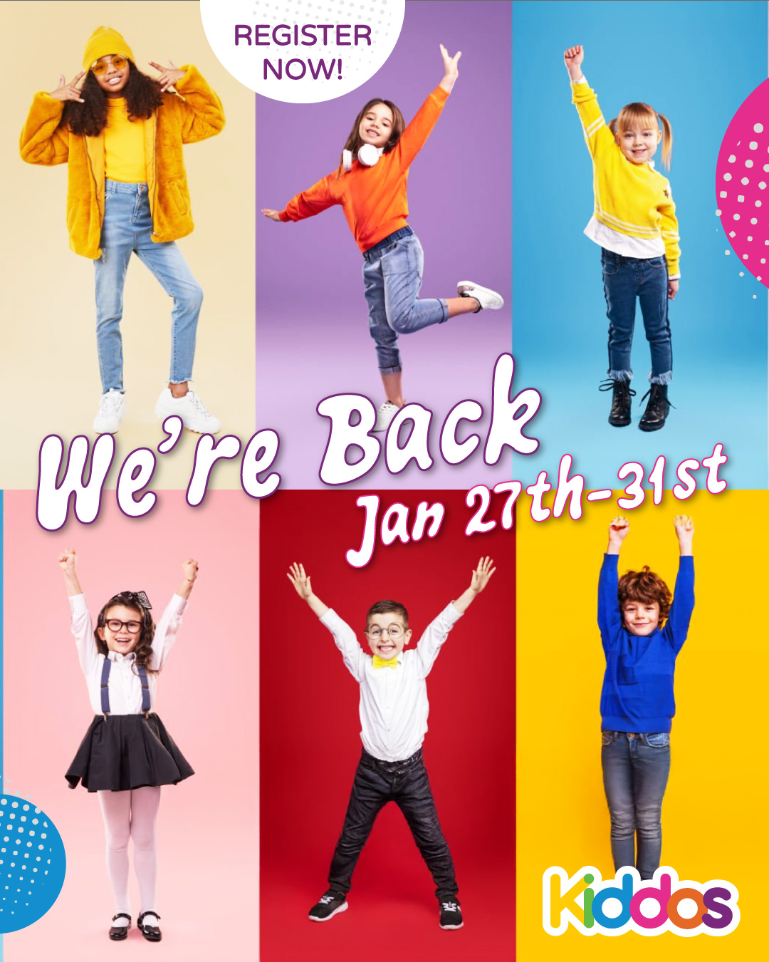 Kiddos - 📣 KIDDOS IS BACK — and registration is officially OPEN! 🗓️ Jan ...