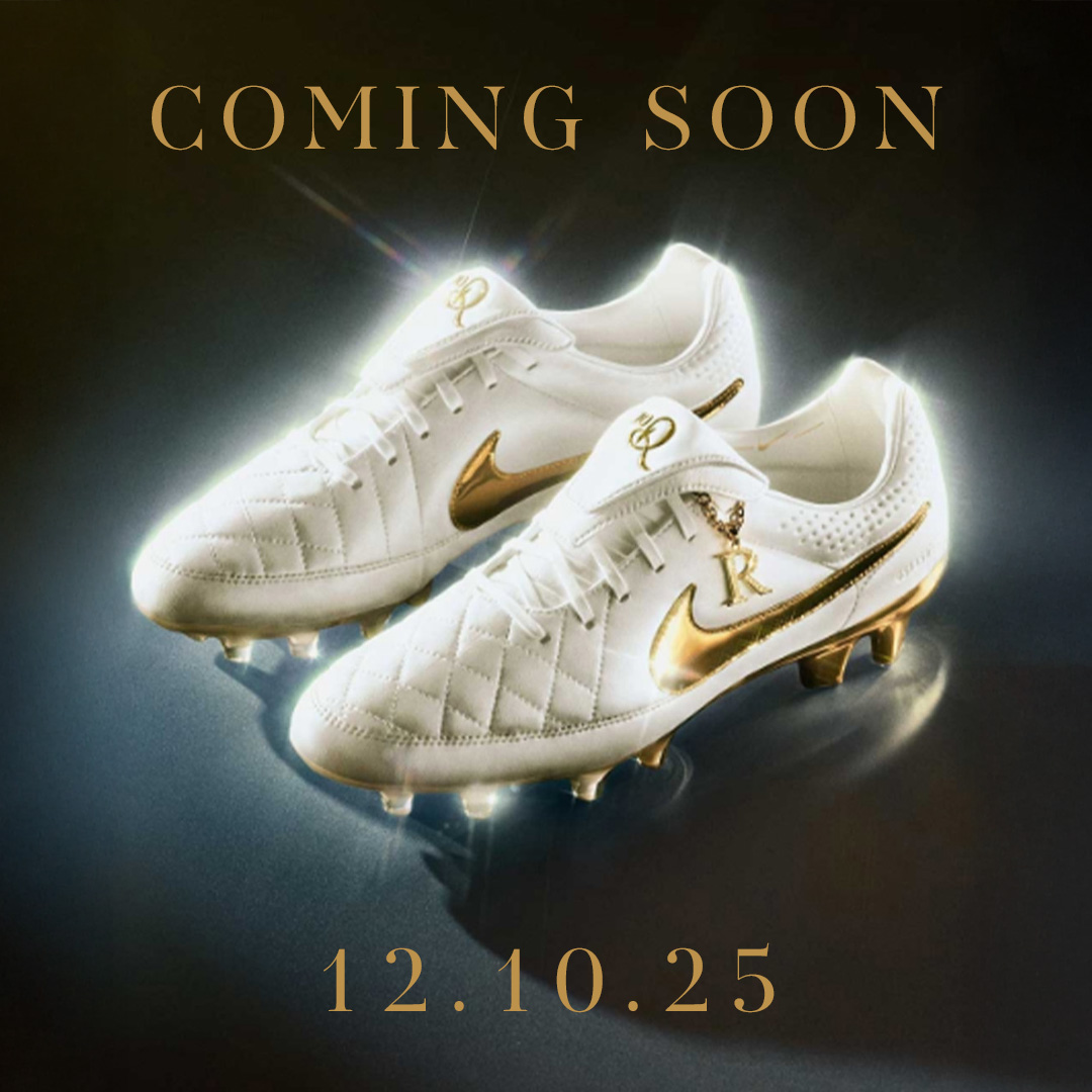 Ronaldinho x Nike Tiempo Legend Touch of Gold 🔥 Coming 12.10.25