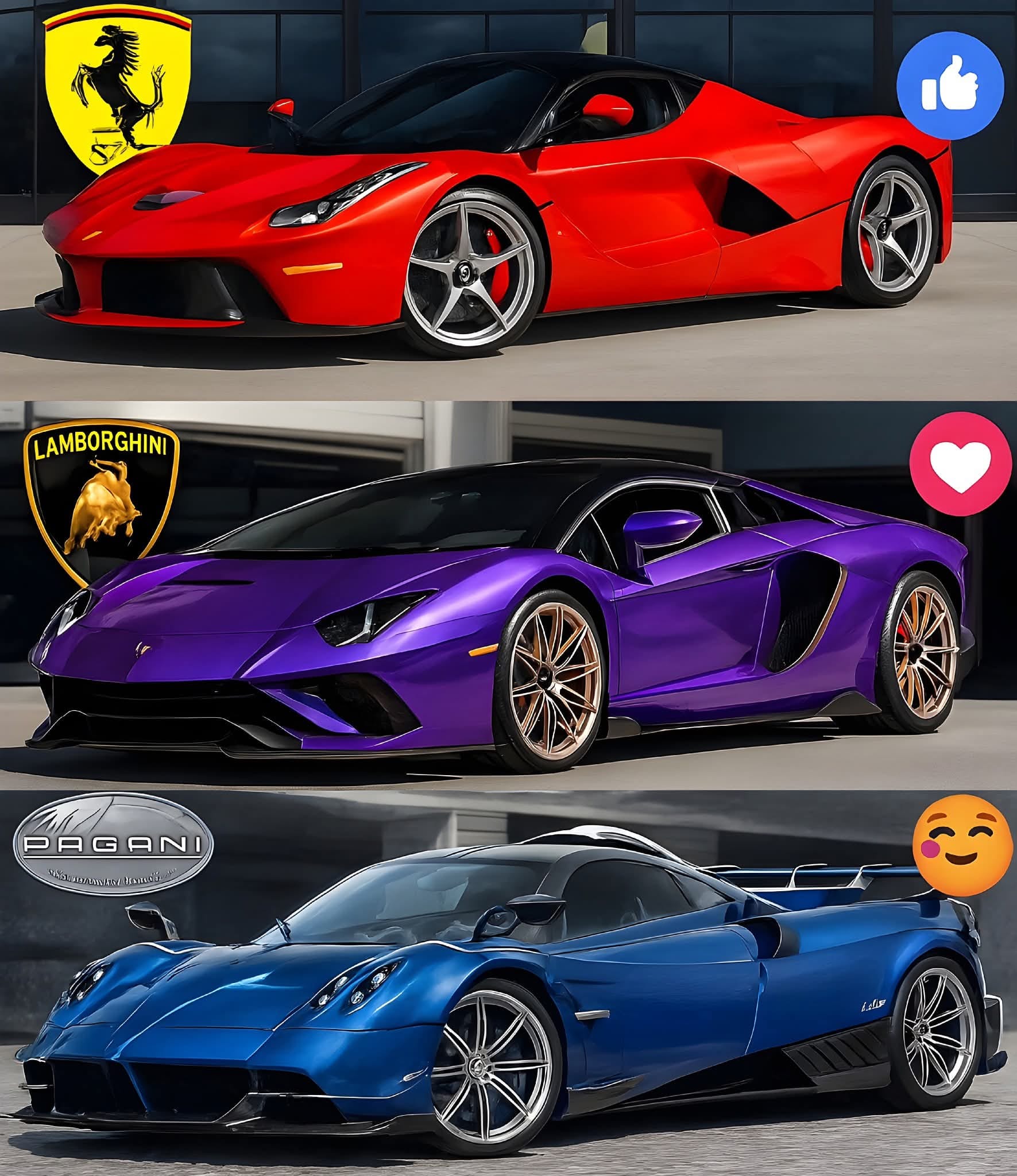 Lamborghini Aventador and Ferrari 488 GTB by Cars Lounge