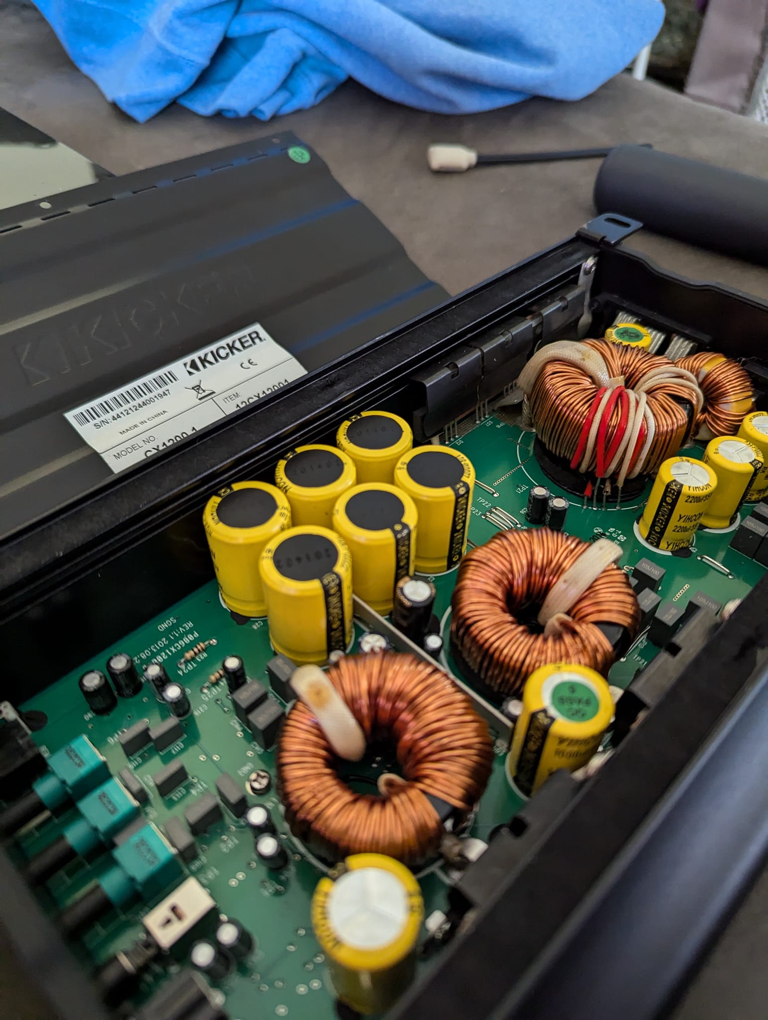Kicker CX1200.1 and CX300.4 Amplifier Discussion