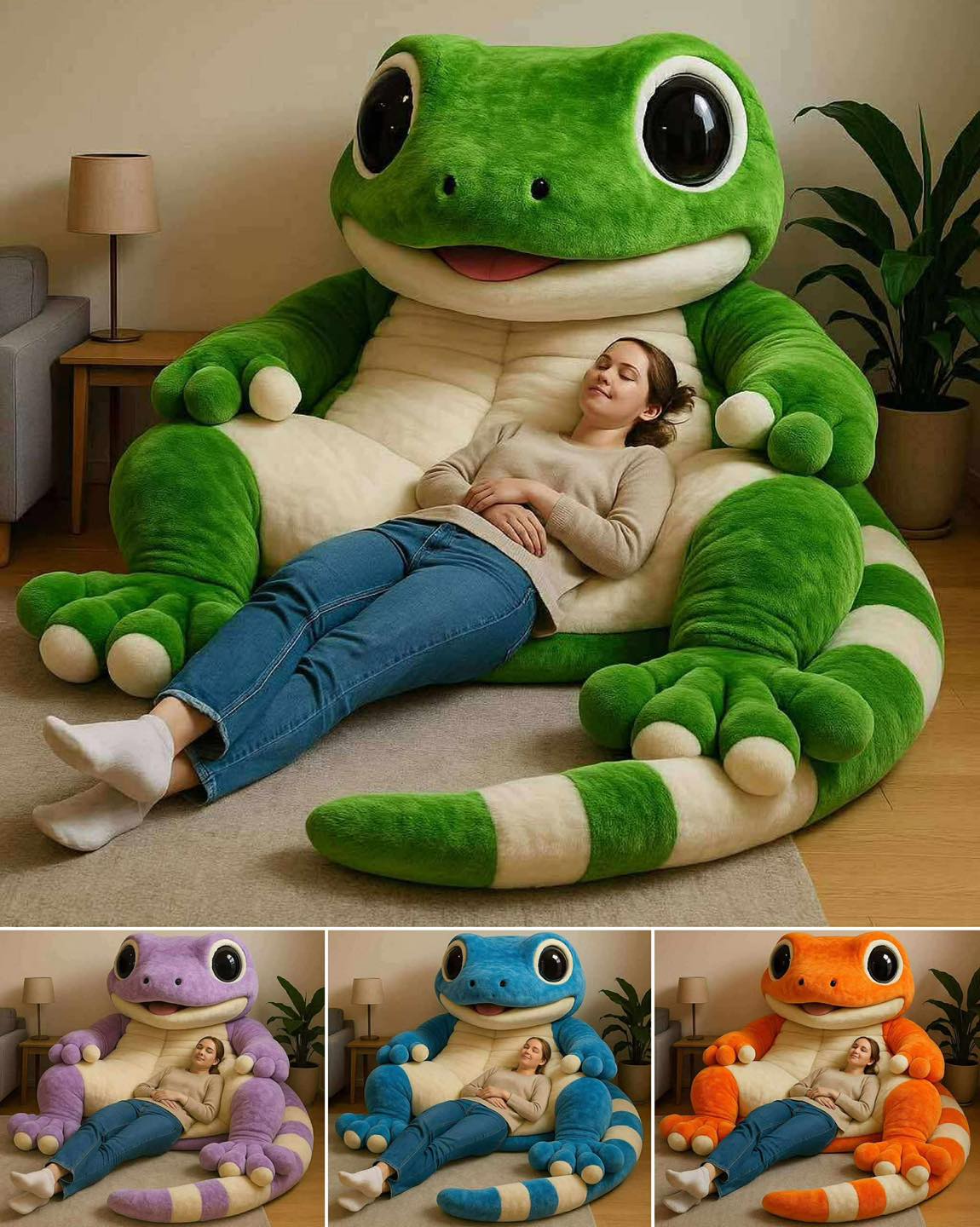 The Concept - Giant Lizard Lounge Chair! 🦎🦎 | Facebook
