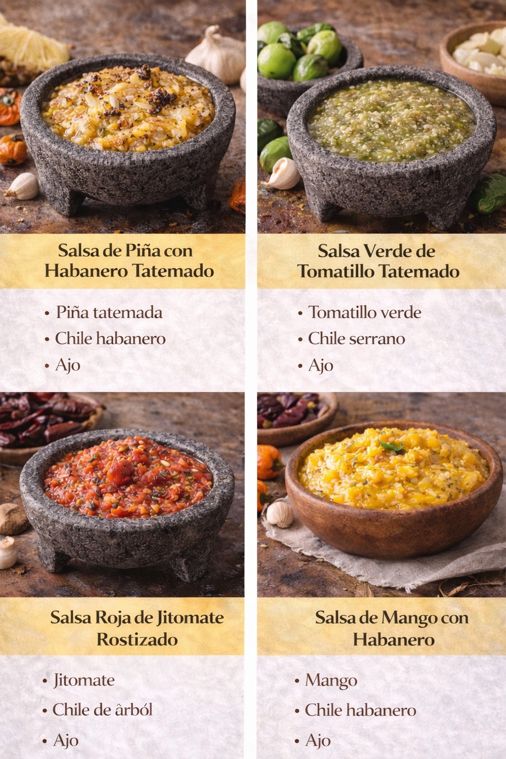 Recetas Épicas - 4 Ideas de Salsas Caseras para acompañar... | Facebook
