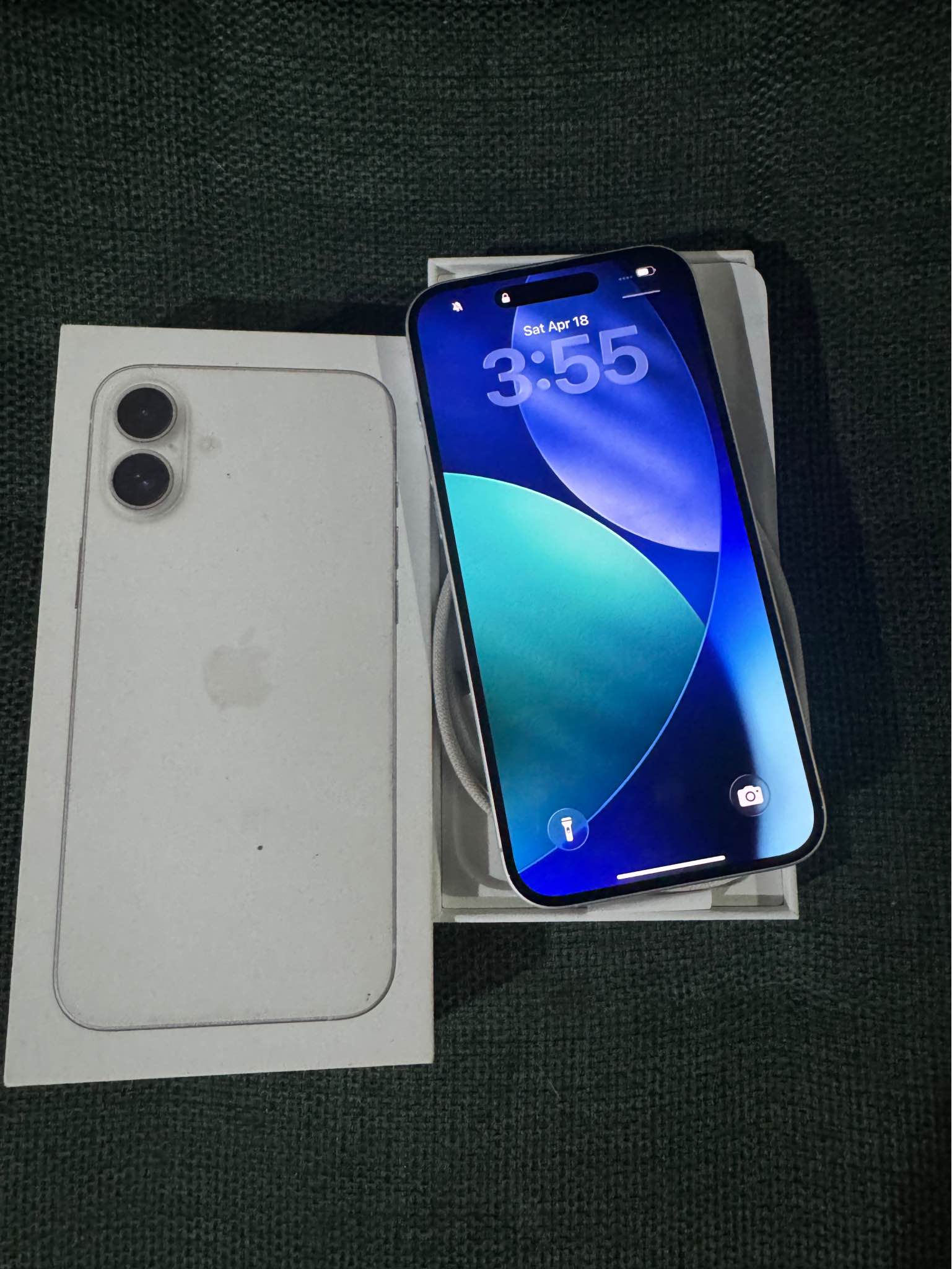 iPhone 16 Plus 128gb White Color 91% Battery health Openline any 