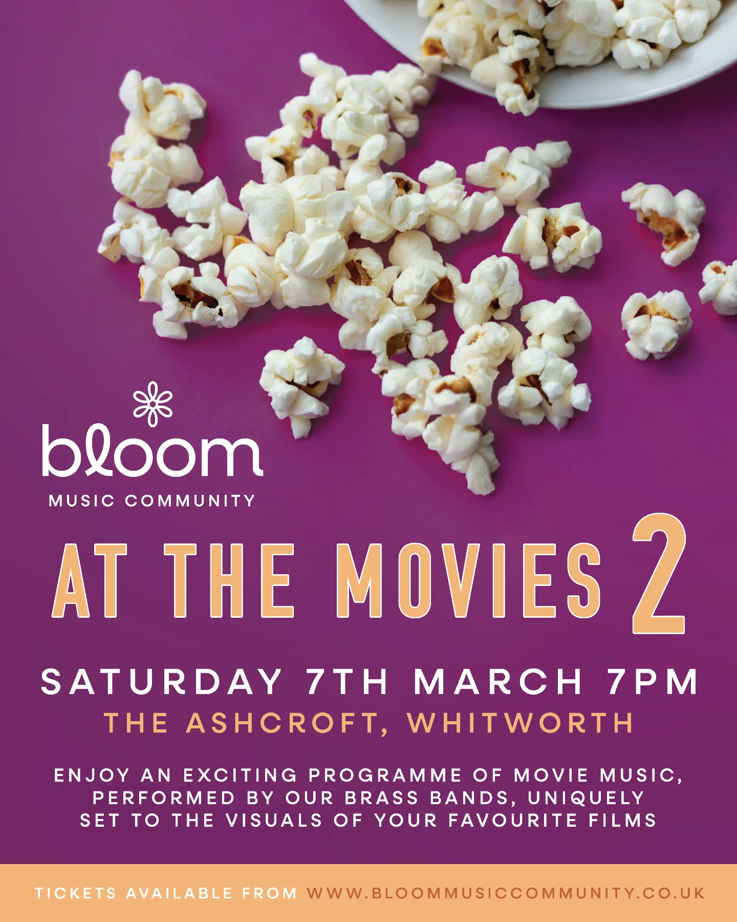 Bloom - Our movies concert is back! 🎬🍿🎵 The A, B & C Band are excited ...