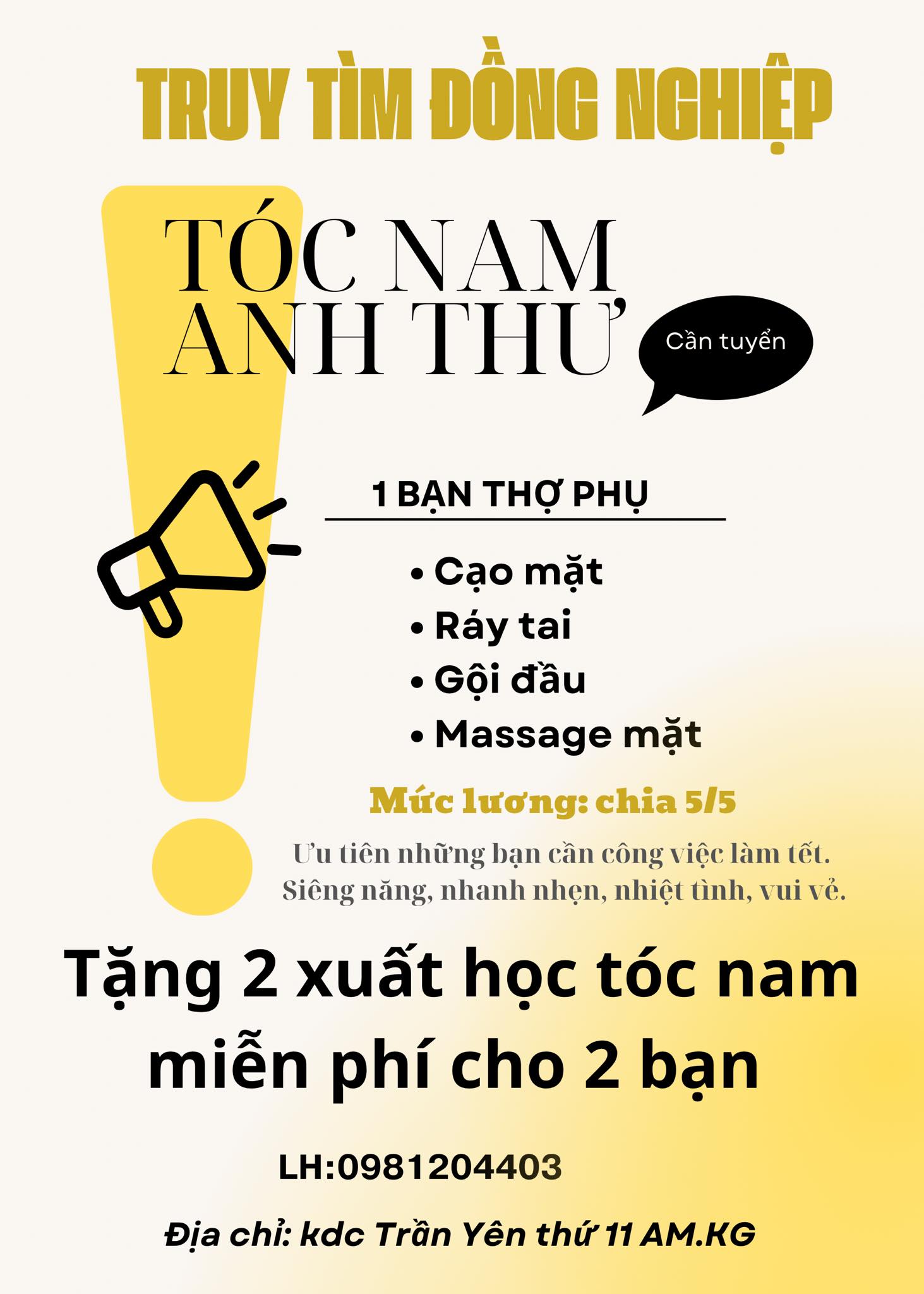 Tóc Nam Anh Thư | Rach Gia