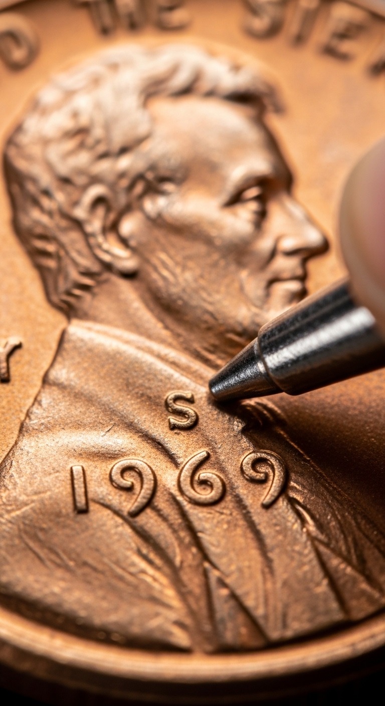 【1968の残響】刻印ドゥルーズ「Comment nommerどう名付けるか」 1969 s penny with missing designer initials on the reverse?