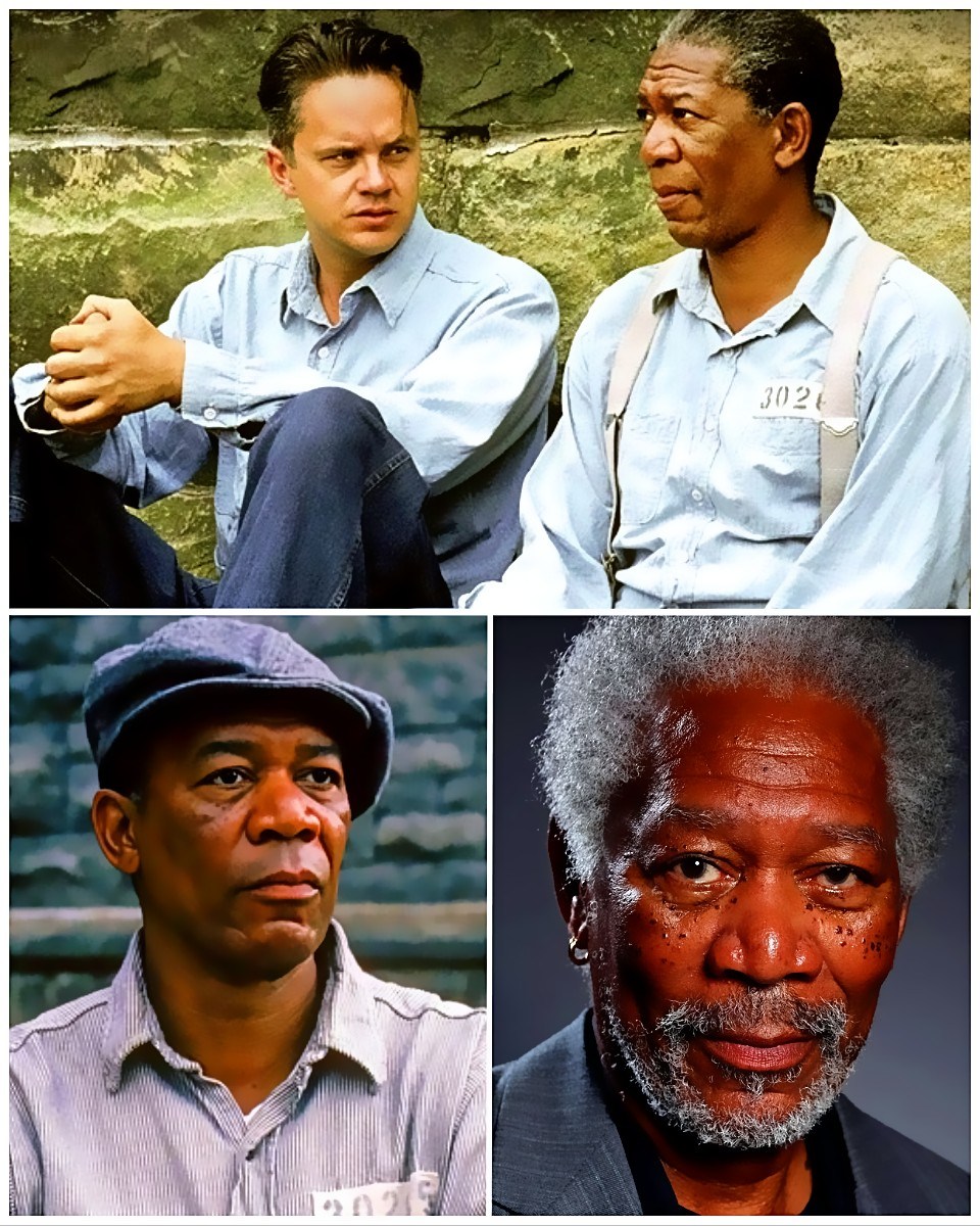 Top - Morgan Freeman stood under the late afternoon sun on the Ohio ...