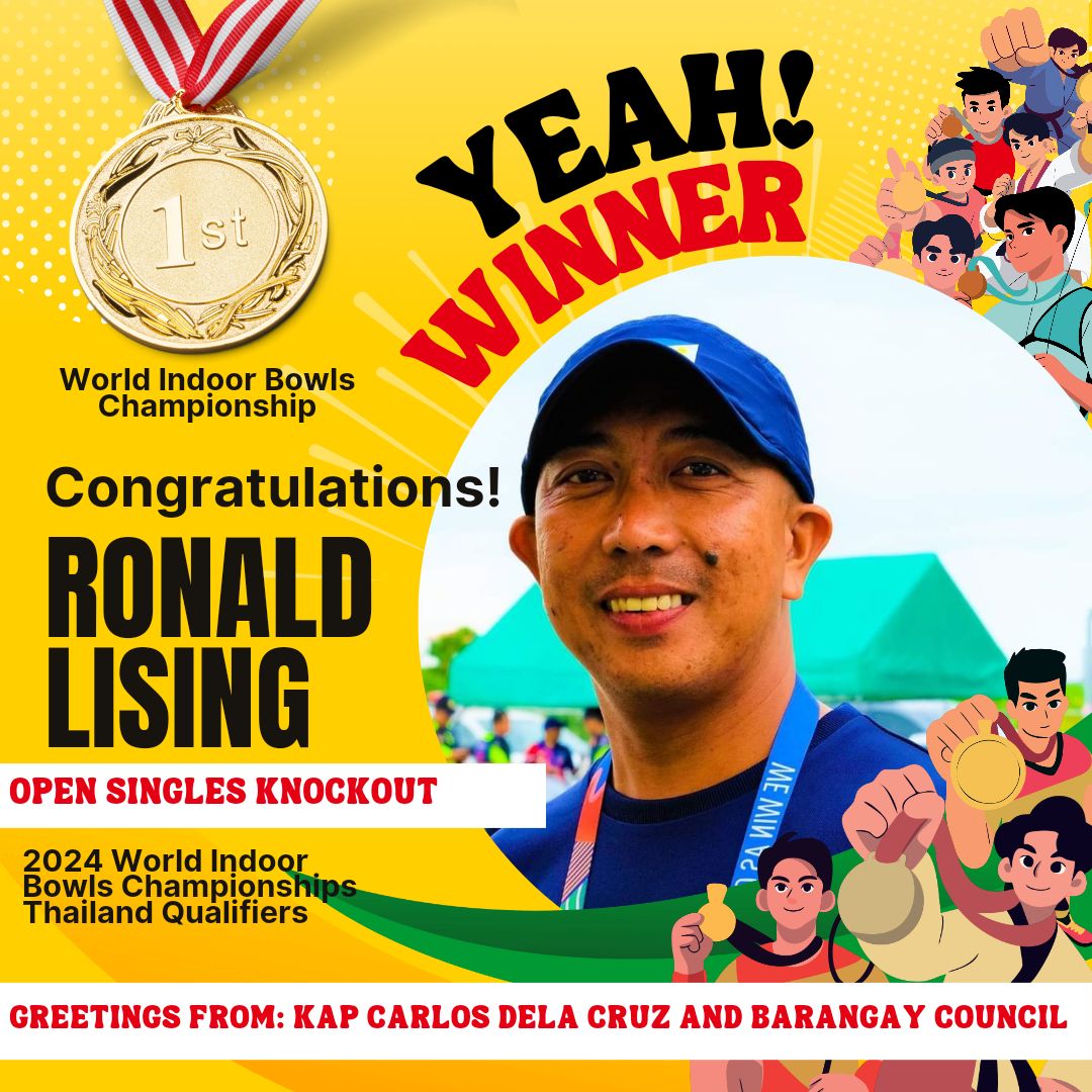 Barangay - Magaling Ka Pampang | Congratulations to Ronald Lising from ...