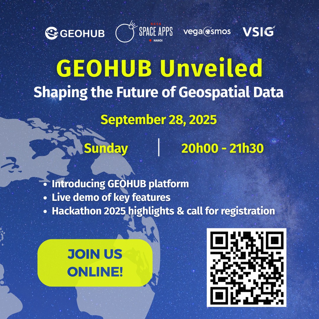 🌍 GEOHUB Unveiled - Shaping the... - Space Apps Ho Chi Minh | Facebook