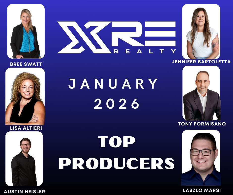 XRE - CONGRATULATIONS TO XRE REALTY'S TOP PRODUCERS FOR JANUARY 2026 ...