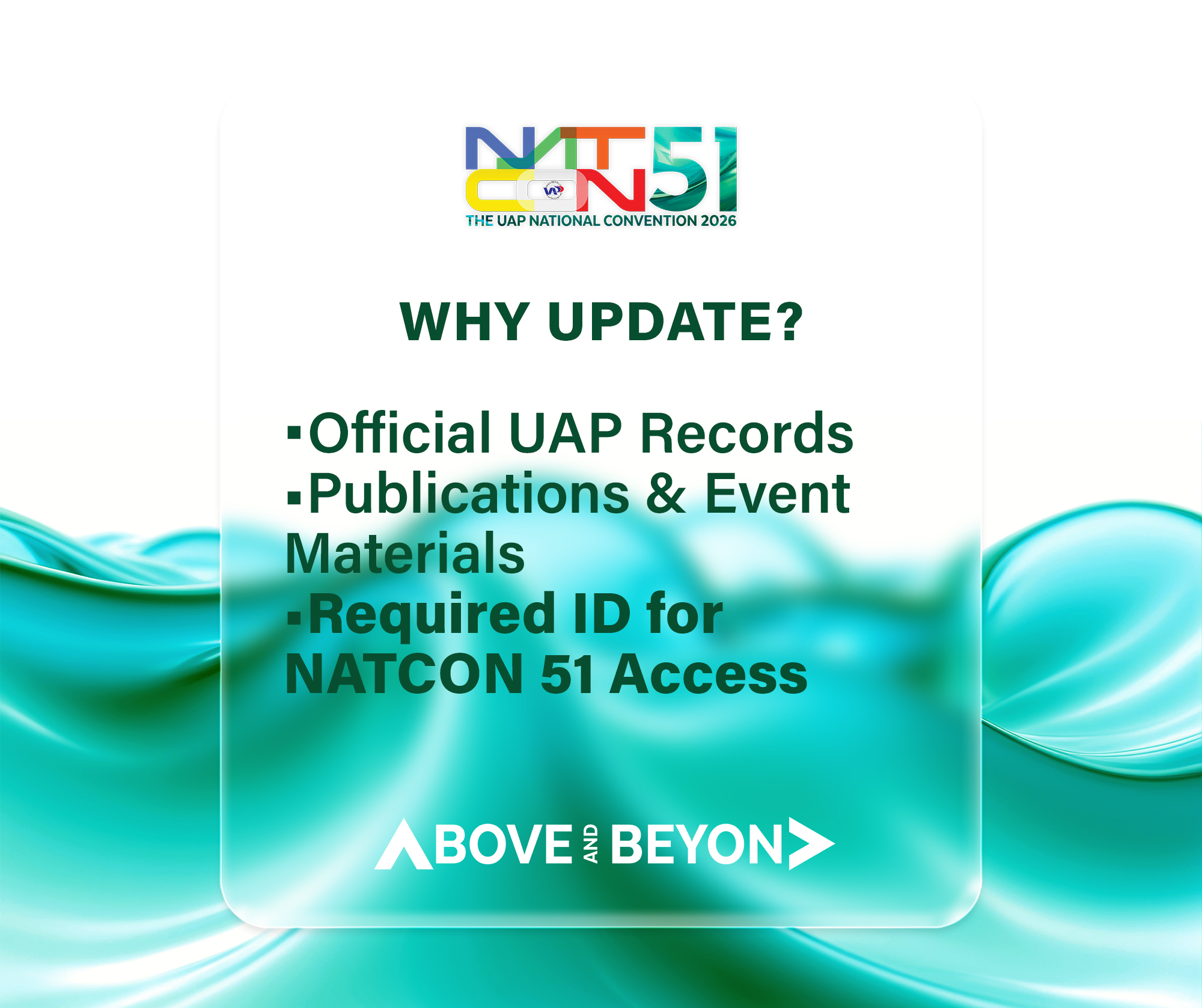 UAP NatCon 51 - DEADLINE APPROACHING! UPDATE YOUR ID PHOTO... | Facebook