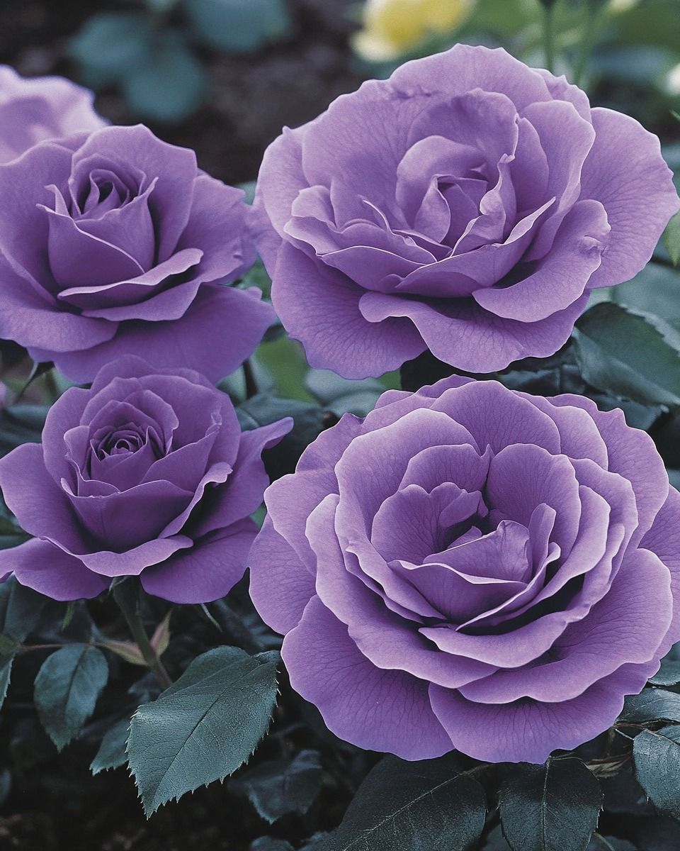 Anna - Deep Purple Rose (Rosa hybrid) Known for its luxurious purple ...