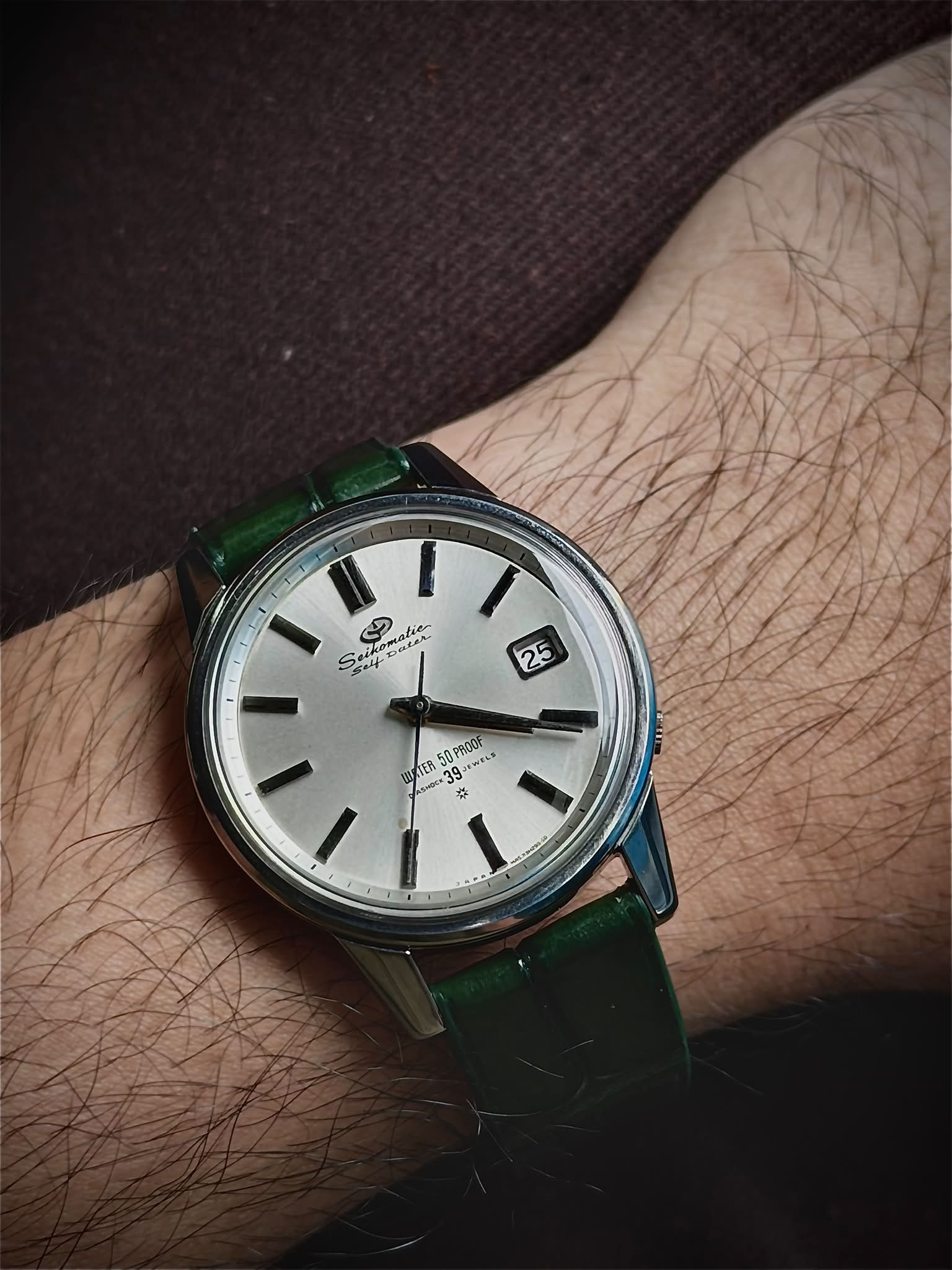 SEIKO Self Dater 39jewels 60年代 Seiko Self-Dater 39 jewels watch review