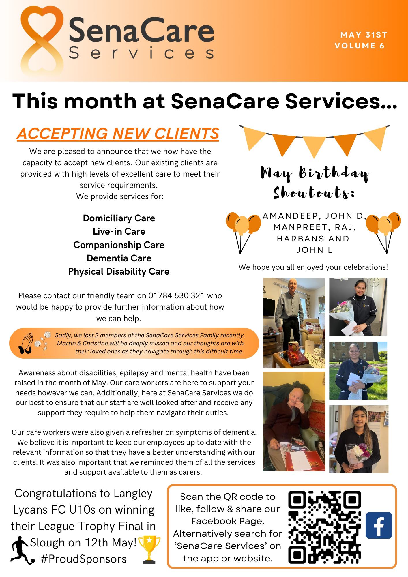 SenaCare Services LTD | Staines