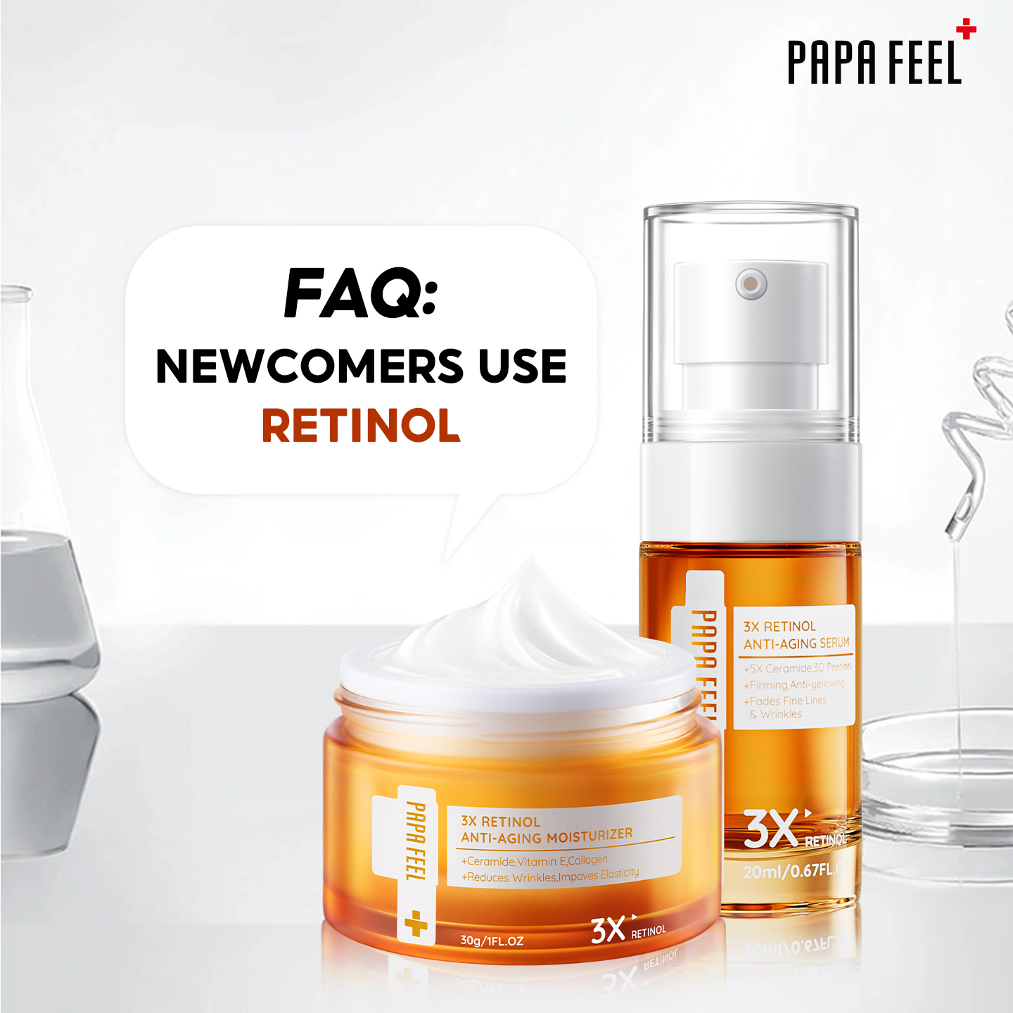 🌟 【PAPAFEEL Retinol Beginner's Guide | Use It This Way to Avoid