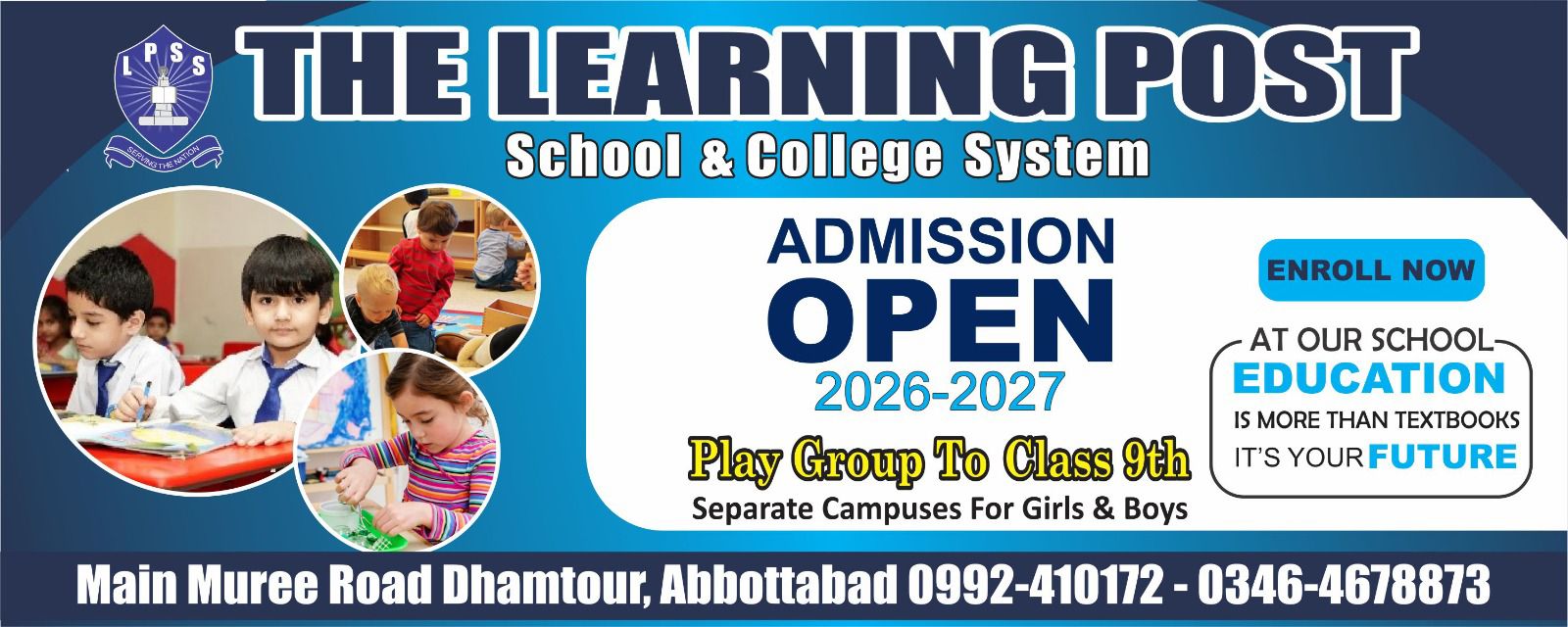 The Learning Post School and College System Dhamtour