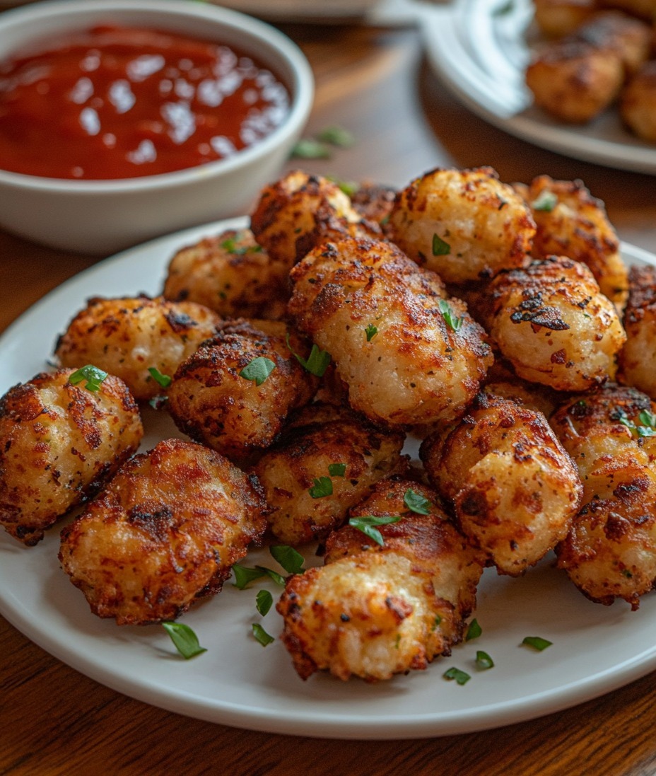 Vegan &amp; Plant-Based Trending Recipes | Vegan Cauliflower Tater Tots are an innovative take on ...
