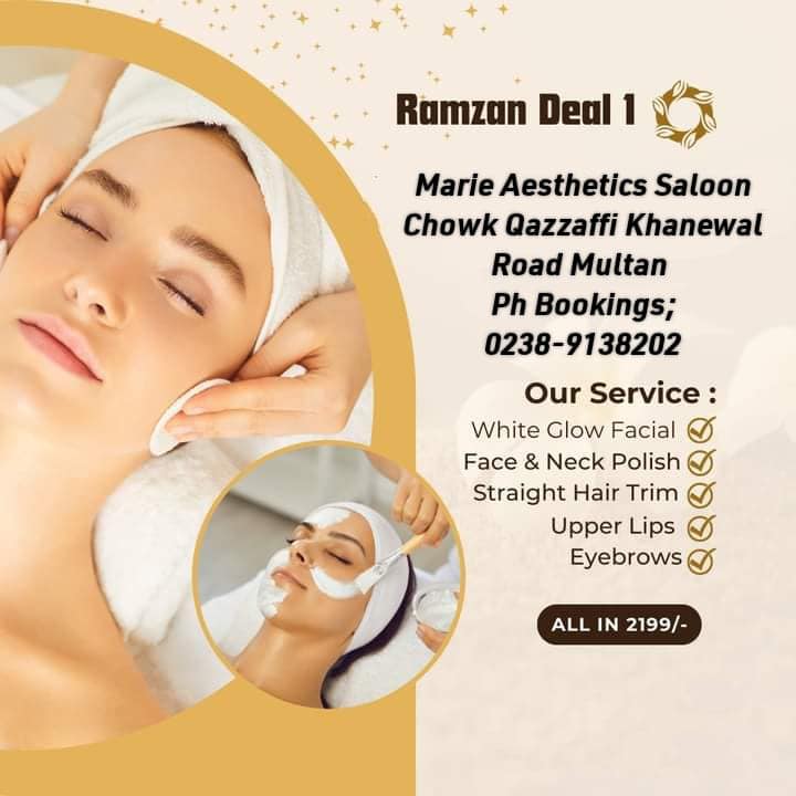 Marie Aesthetics Beauty Bar Multan Franchise