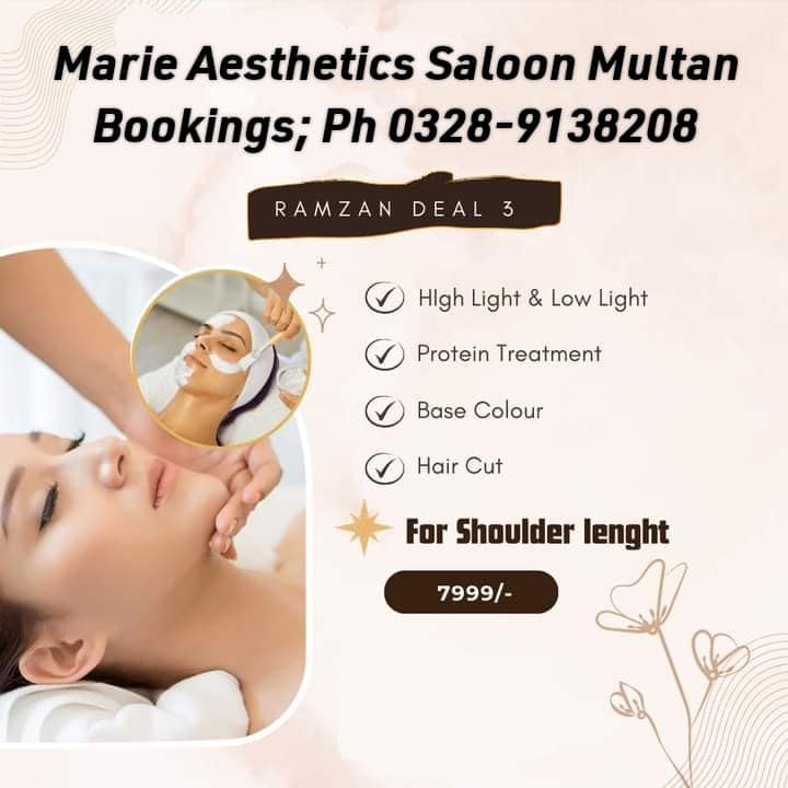 Marie Aesthetics Beauty Bar Multan Franchise