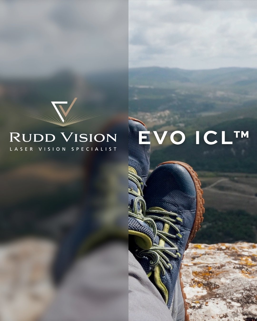 Rudd - Some views shouldn’t be blurry. 🌄 With EVO ICL™, you can ...
