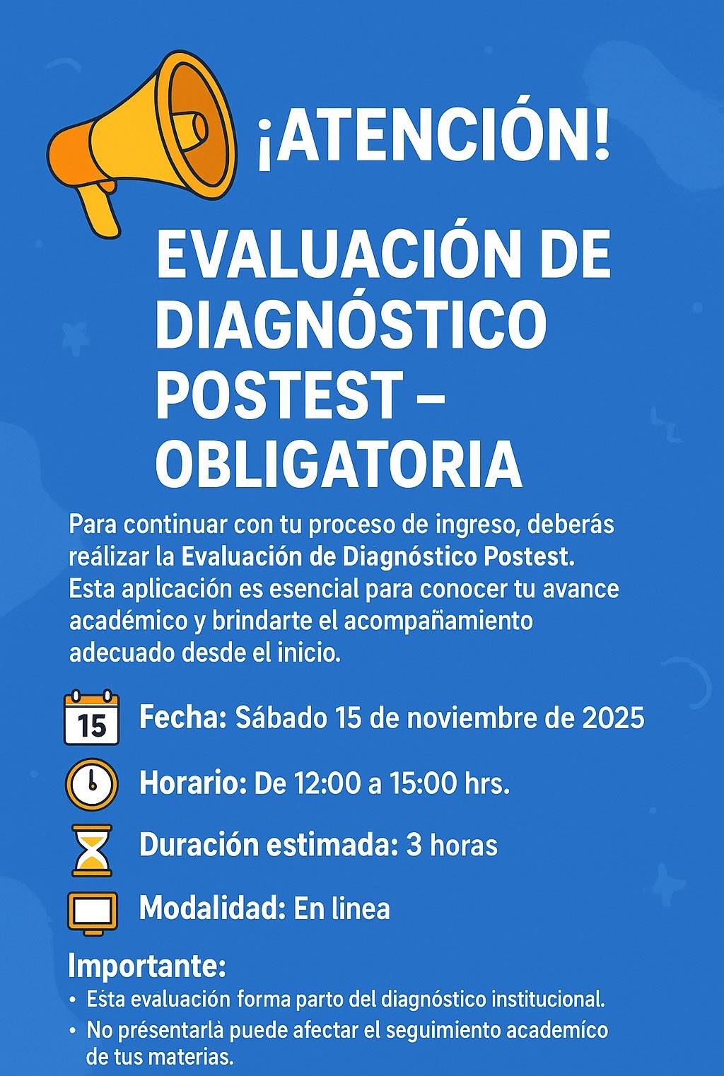 Cobaem - Evaluación de Diagnóstico Postest!!!!! 🔗 Accede a la ...
