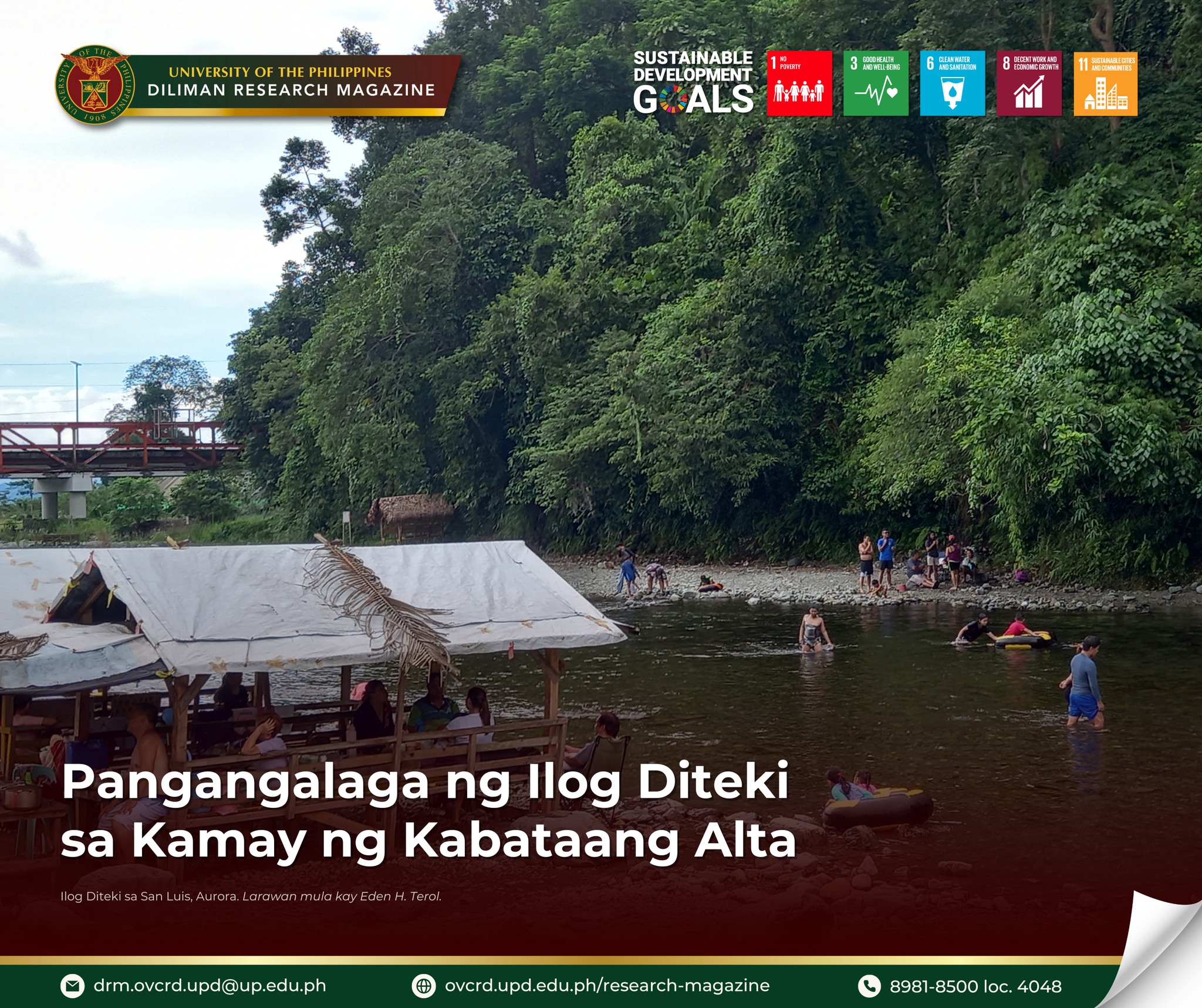 Diliman - Sa luntiang kagubatan ng Sierra Madre, isinusulong ng ...