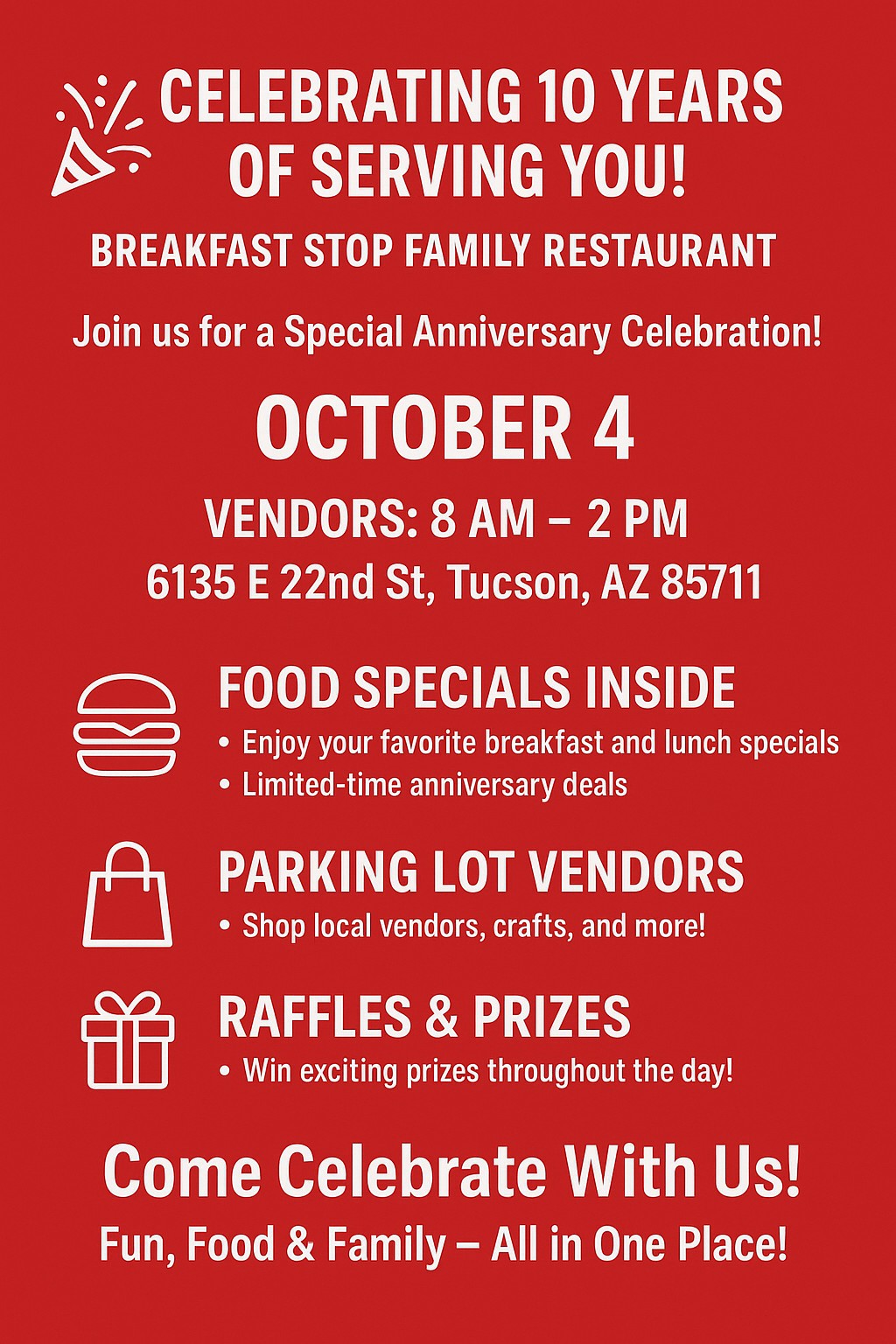 Breakfast Stop Family Restaurant | Tucson AZ