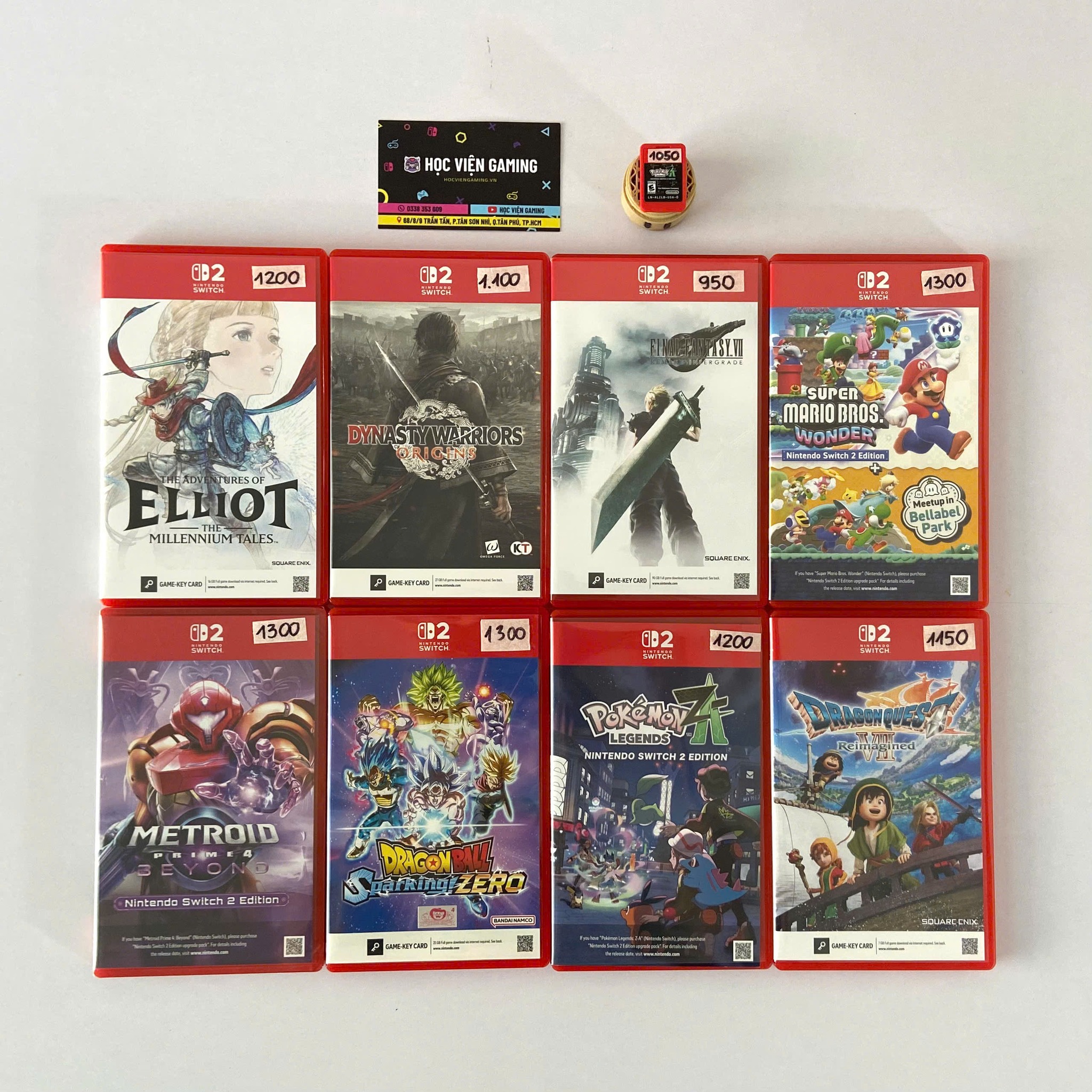 Mời anh em chọn game nhé! 🔥 Game Switch 2 cũ: Dragon Ball