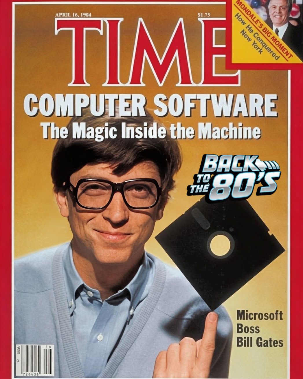 On April 16, 1984, Bill Gates graced the cover of Time Magazine