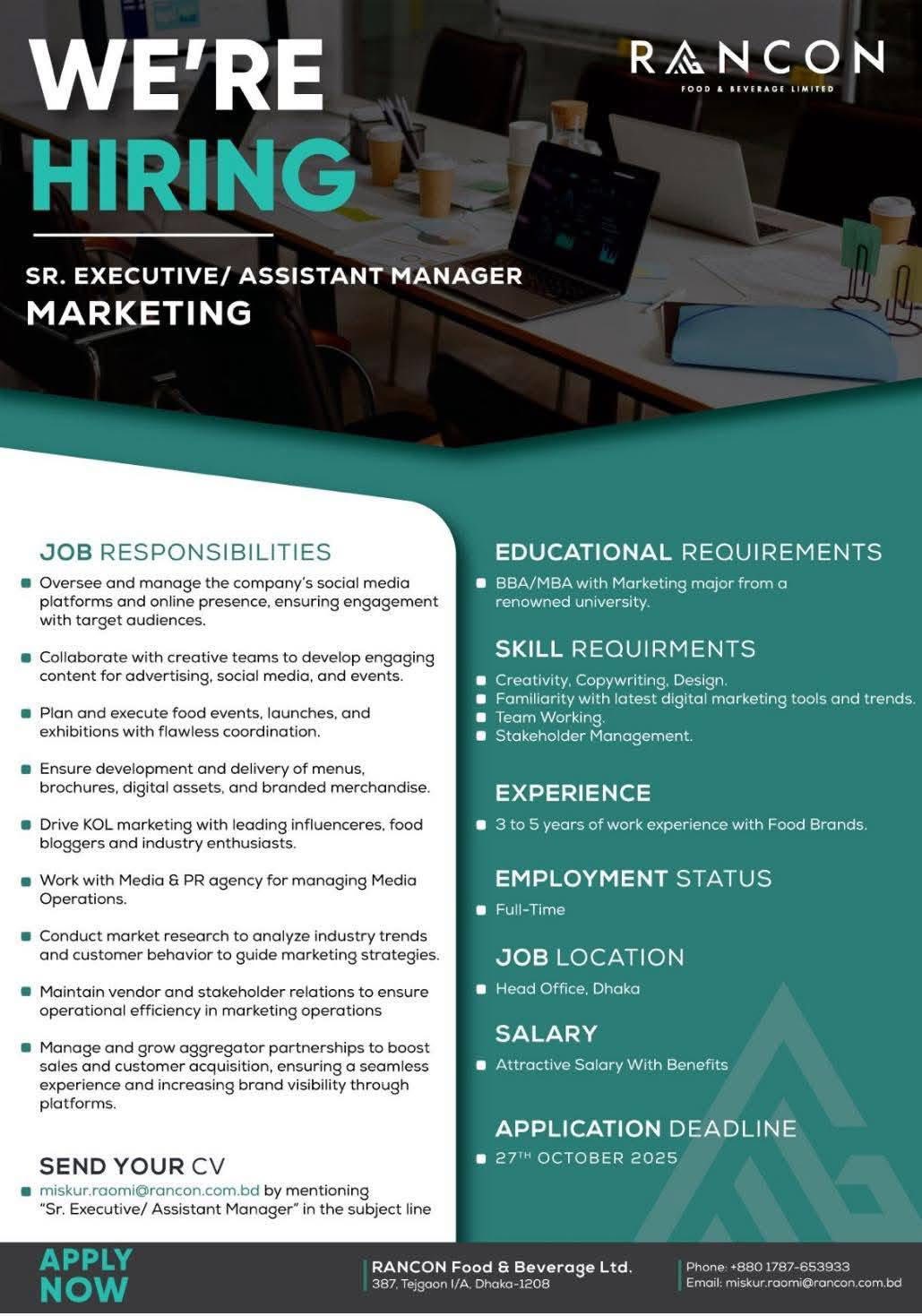 𝗝𝗼𝗯 - ⚠️ Disclaimer: Job circulars are collected from publicly ...