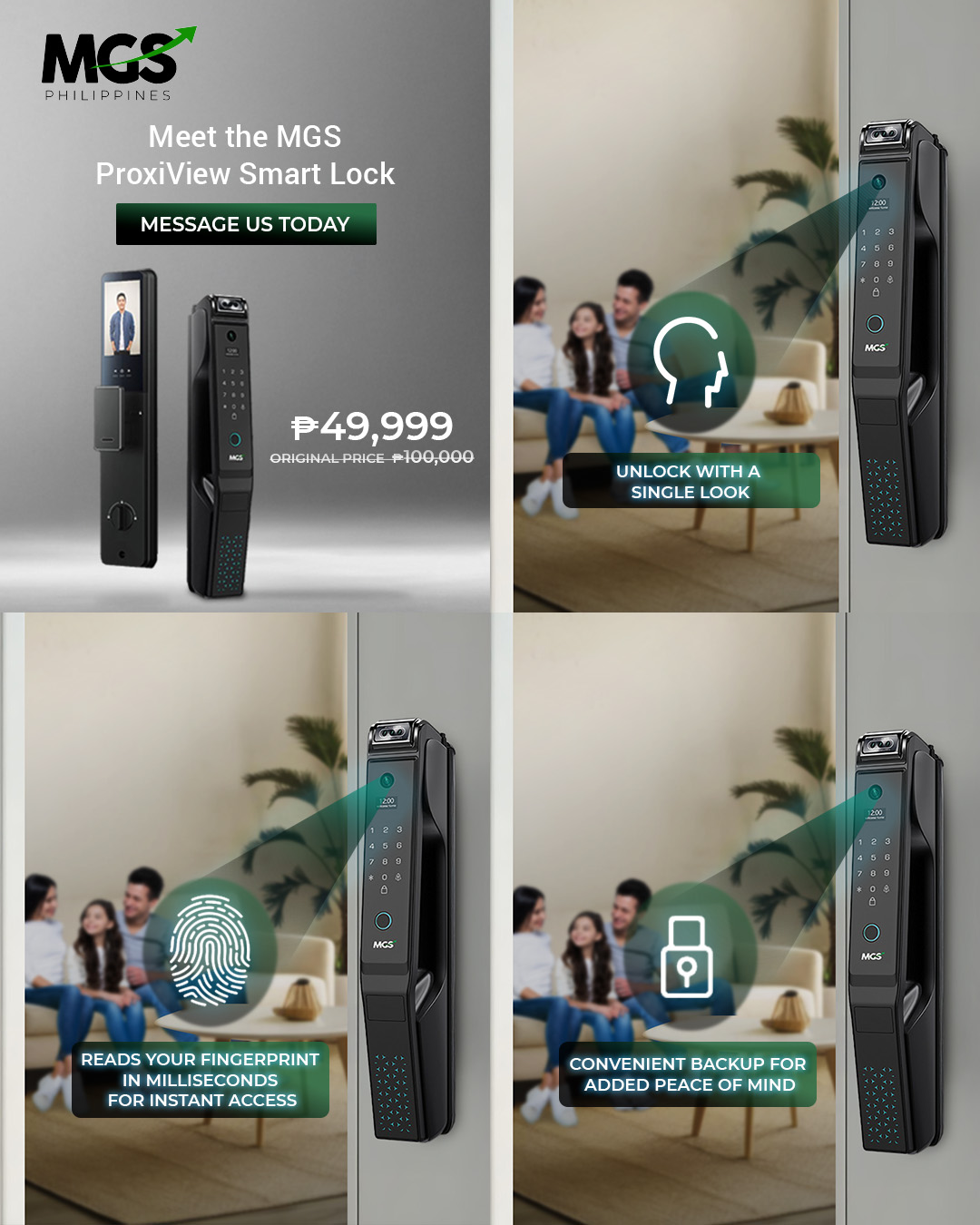MGS - Meet the MGS ProxiView Smart Lock — built for homes that deserve ...