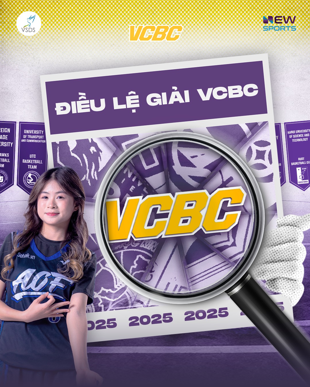 🏀 VCBC 2025 |... - Giải bóng rổ Sinh viên Việt Nam - VCBC | Facebook