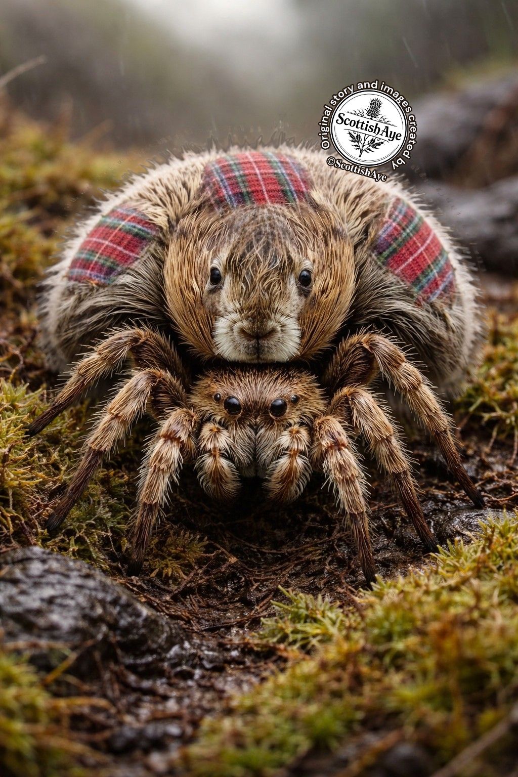Scottish - Scotland’s Giganticus Haggimus Tartantula Deep within the ...