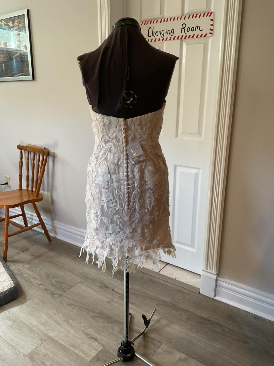 turning wedding dress into cocktail dress Can a gown be altered a dress? Color:Eclipse Multi Short Homecoming Dress by DEC22_25DRESSES Mothers dress