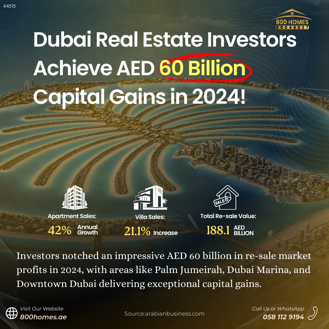 800Homes - The Dubai real estate market continues to thrive, delivering ...