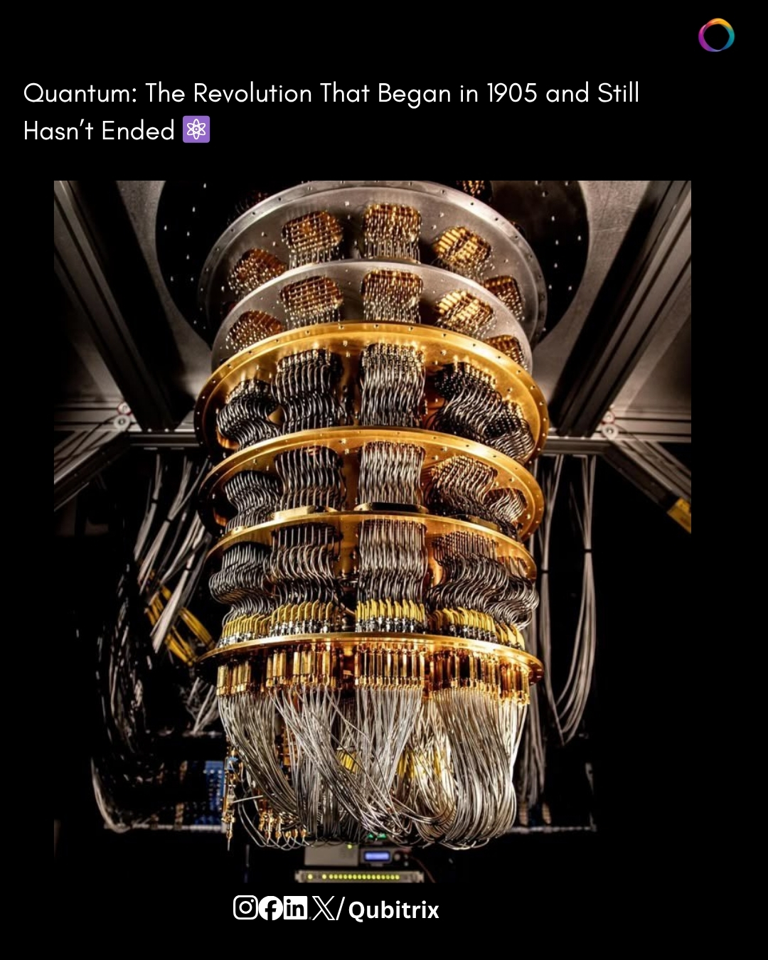 Qubitrix - A brief history of Quantum computers 1905:... | Facebook