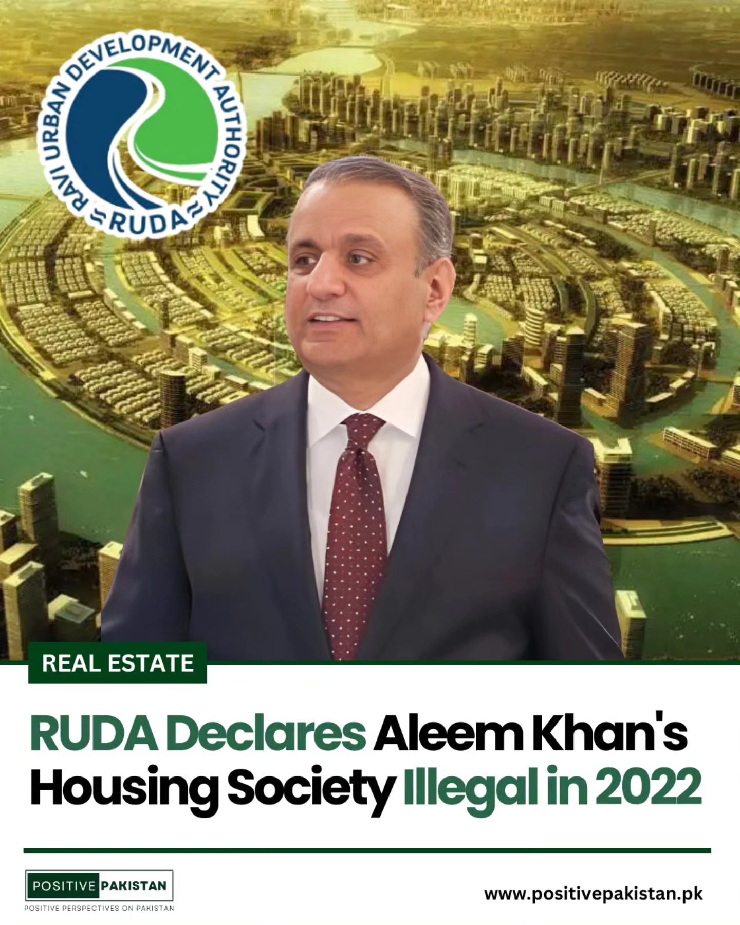 In 2022, the Ravi Urban Development... - Positive Pakistan | Facebook