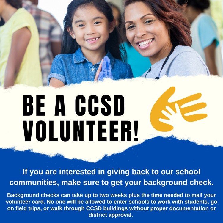 Clarendon - 🚨 Want to Be a CCSD Volunteer? 🚨 Clarendon County School ...