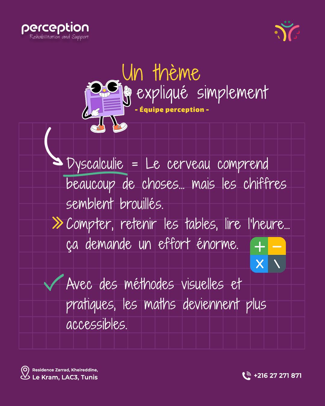 Perception - Réhabilitation & Support | Le Kram