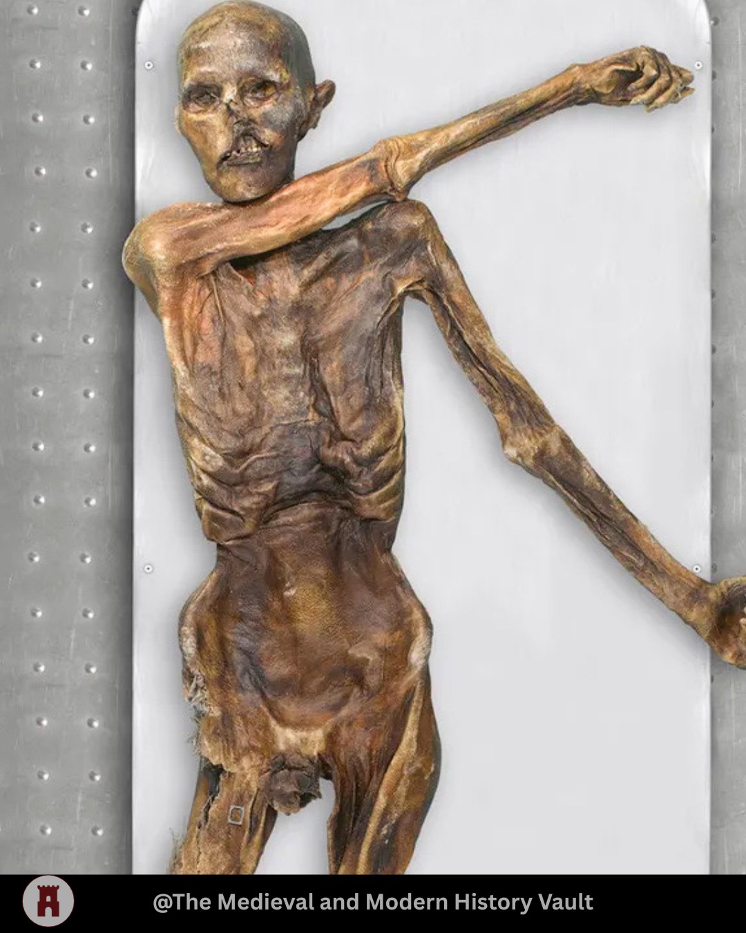 In September 1991, two German hikers discovered a dead body so old
