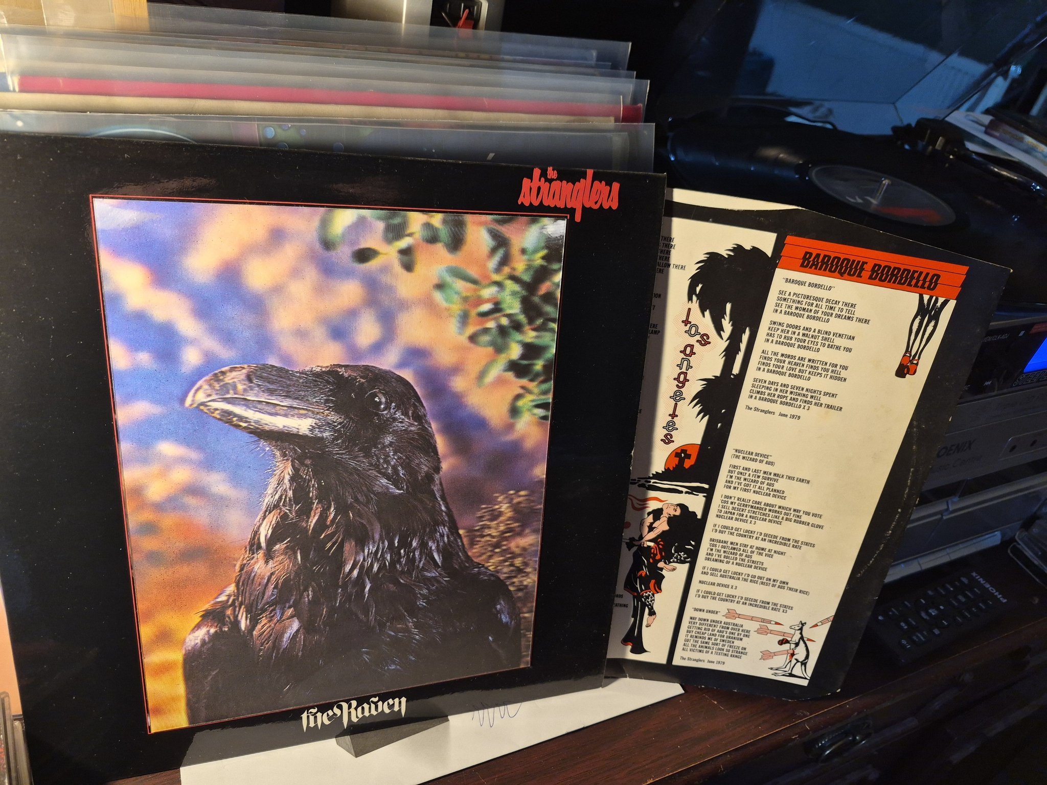 The Stranglers - The Raven album sleeve details