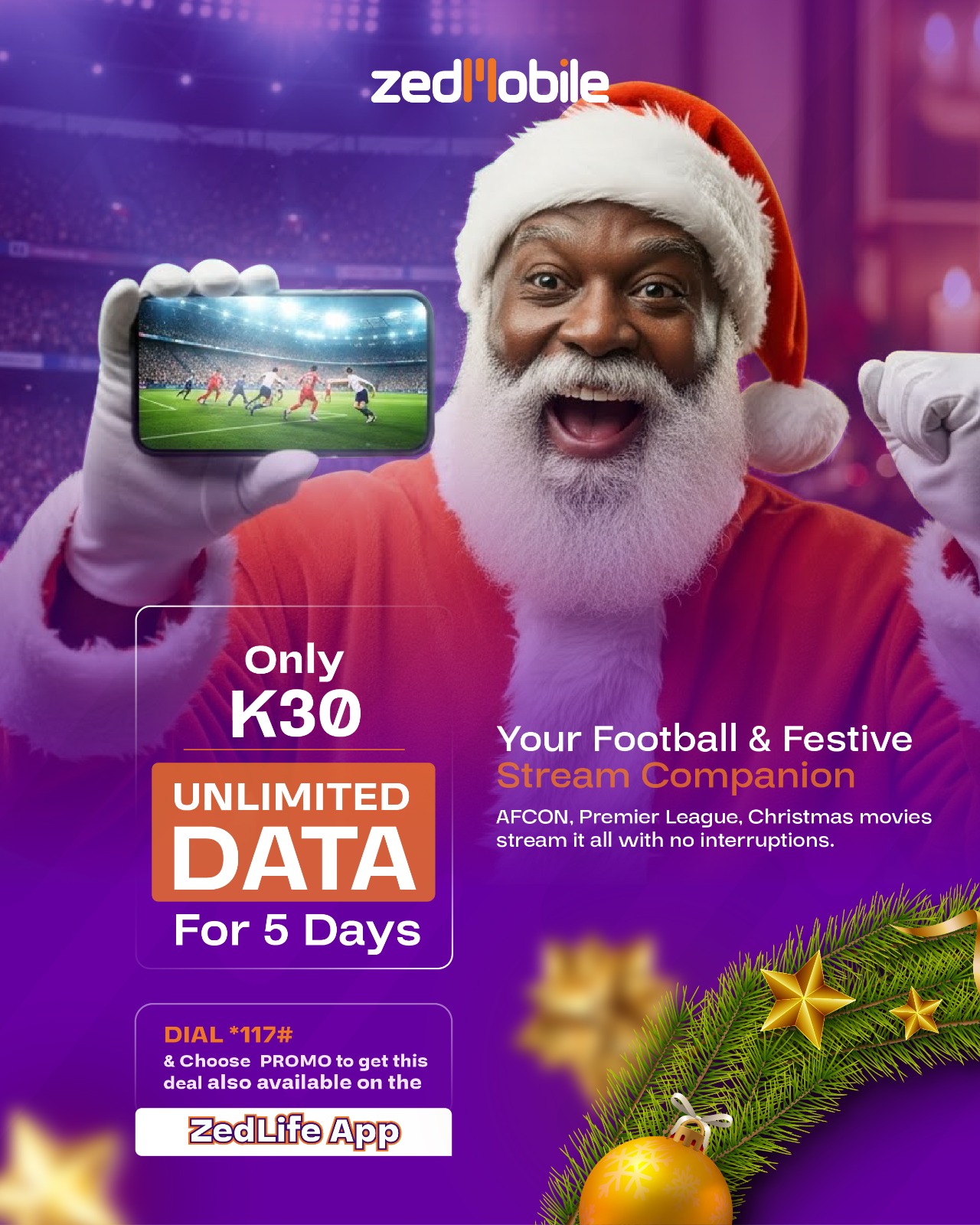 ZedMobile - This festive season, stream EVERYTHING without... | Facebook