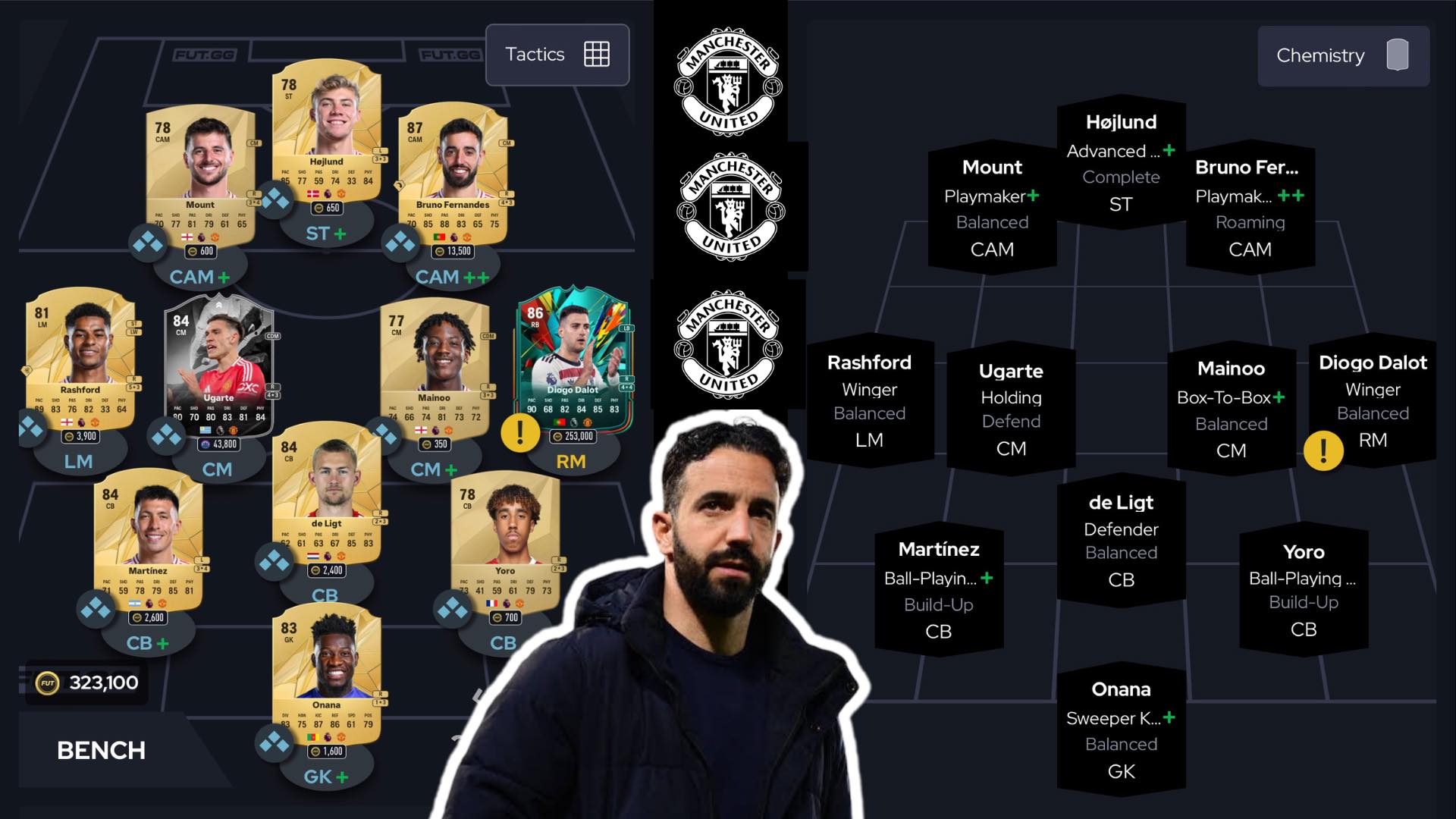 OVR95 - Custom Tactics 3-4-2-1 Rúben Amorim ⭐️ Code : HZgd$bXdWo7 ...