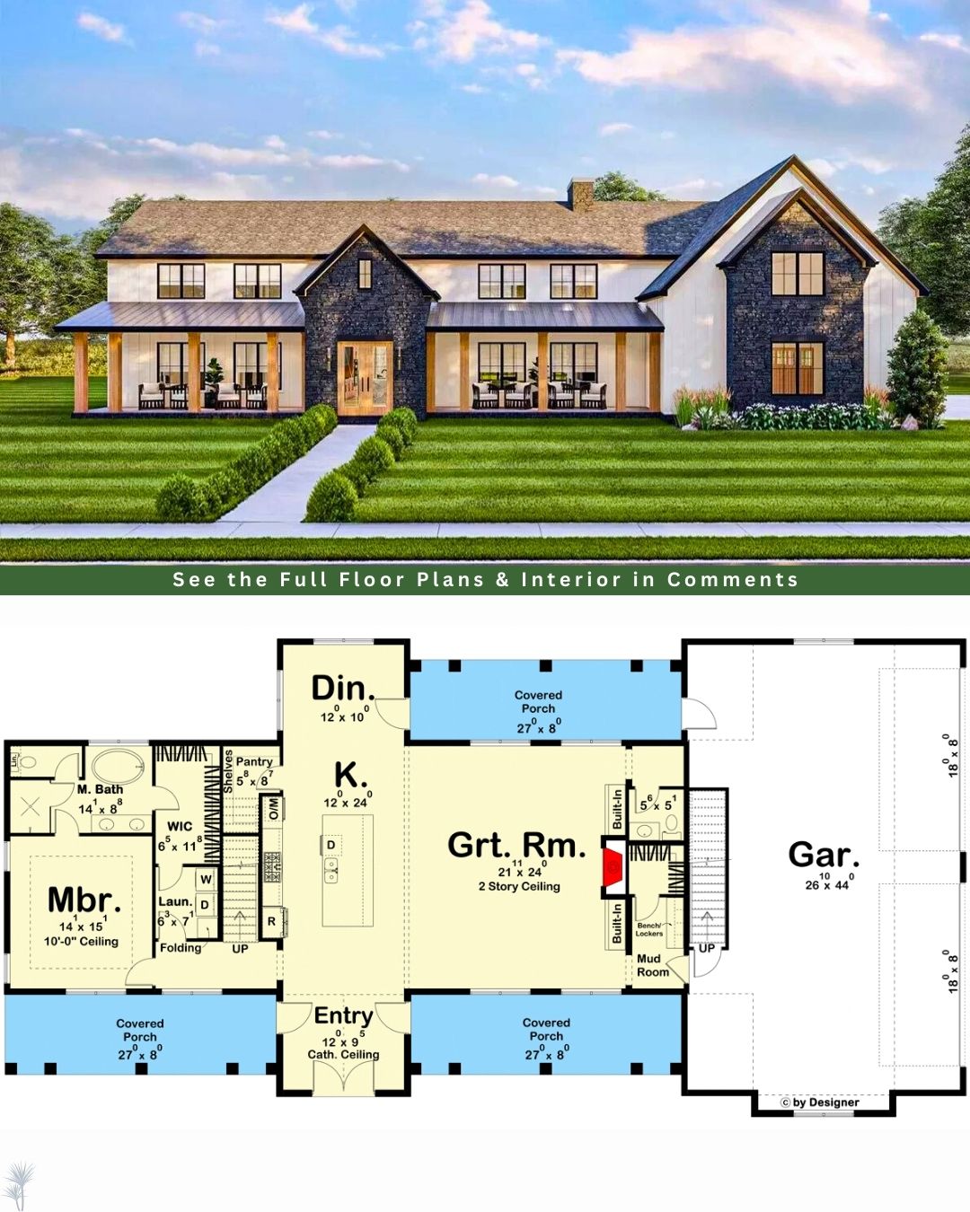 Check out the interior and full... - Dream Homes & Plans Co. | Facebook