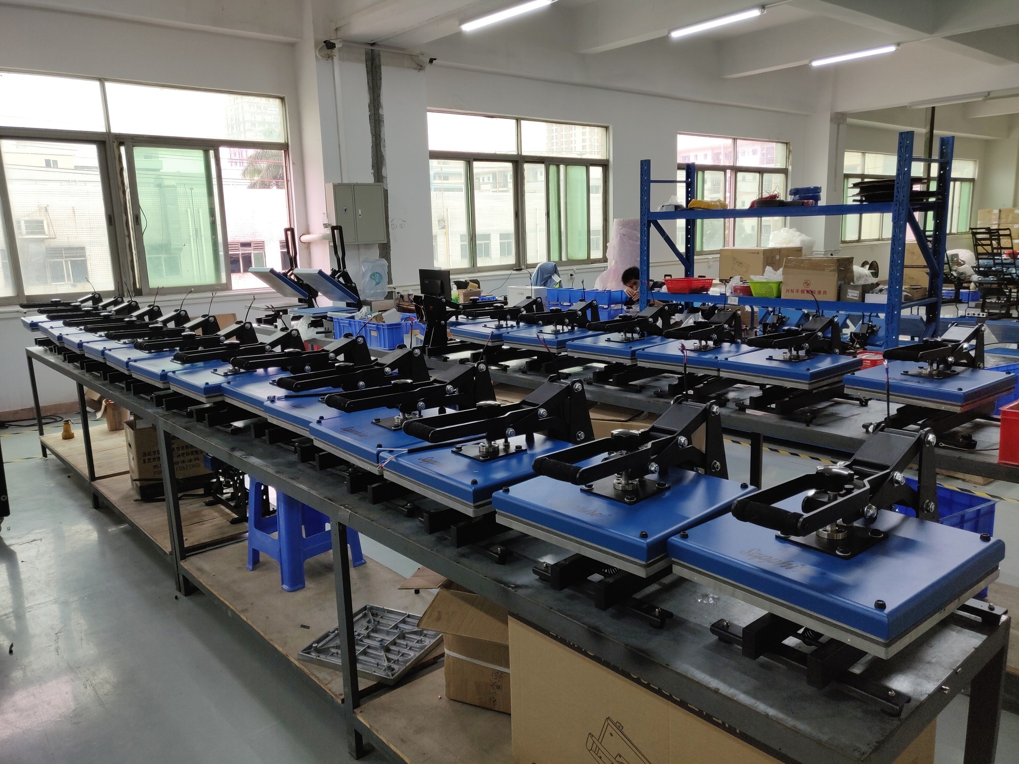 Customized sublimation heat transfer machine and materials supply added ...