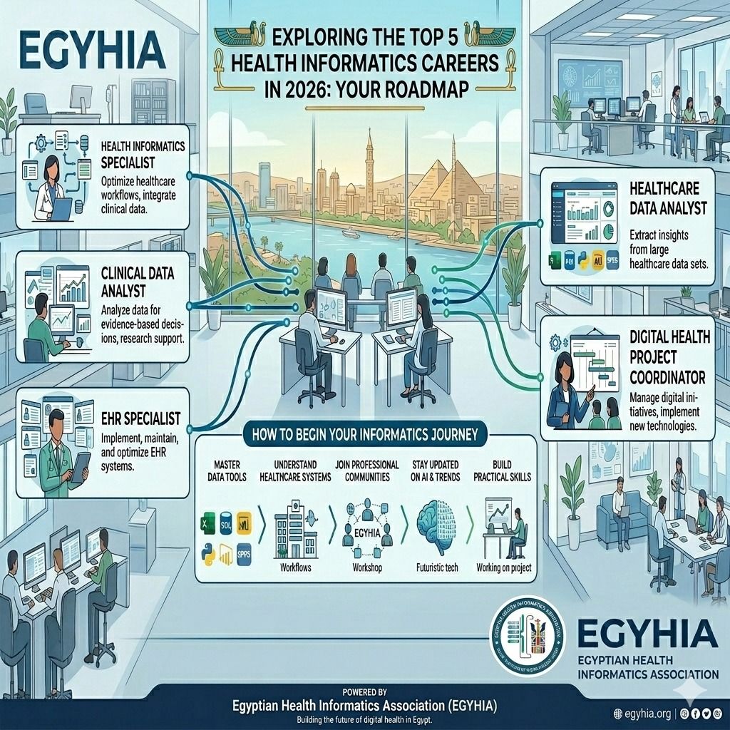 🔥 Top 5 Health... - الجمعية المصرية للمعلوماتية الصحية | Facebook