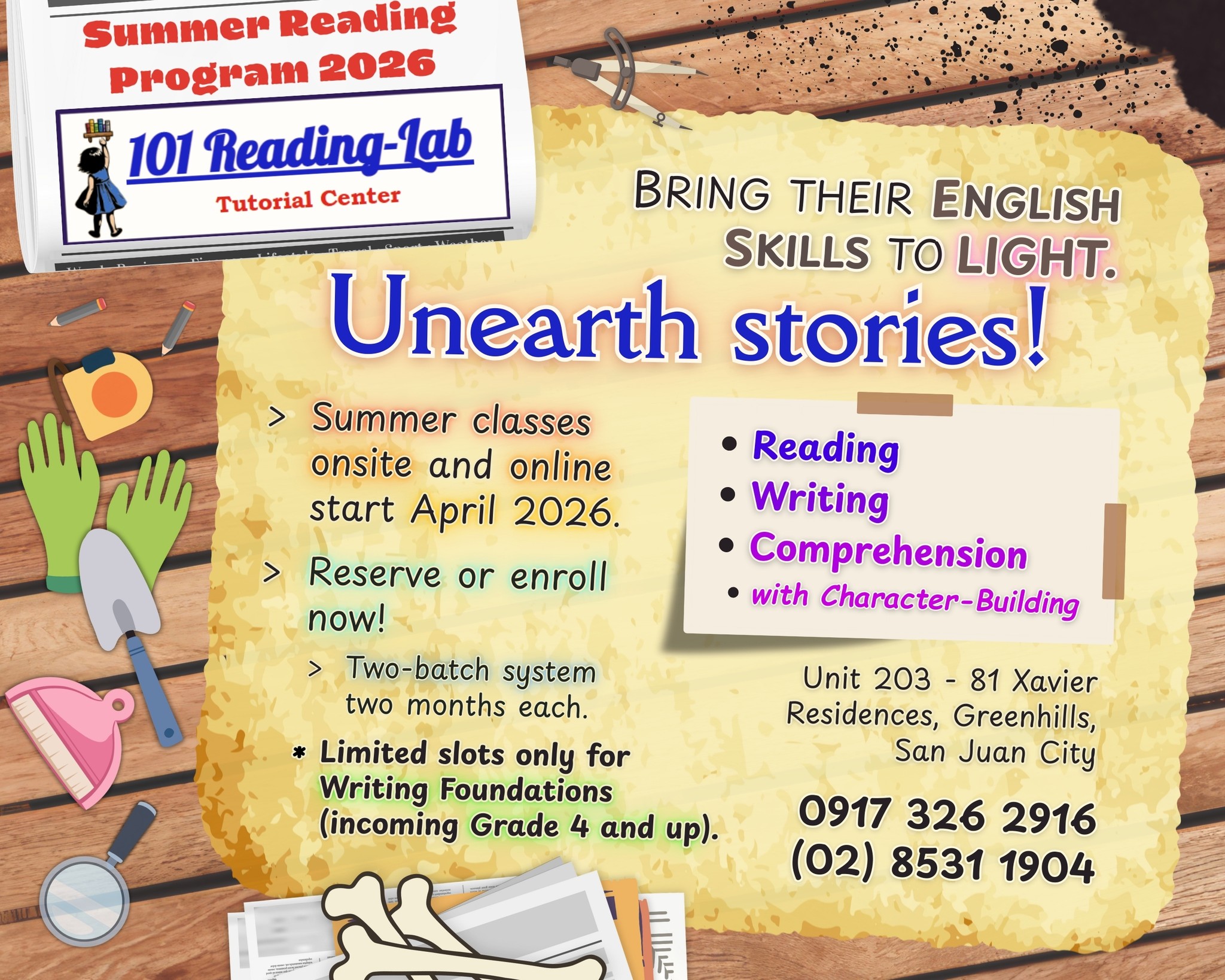 101 Reading-Lab | San Juan