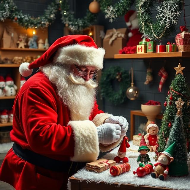 Mr. Christmas Santa's Musical Workshop decoration